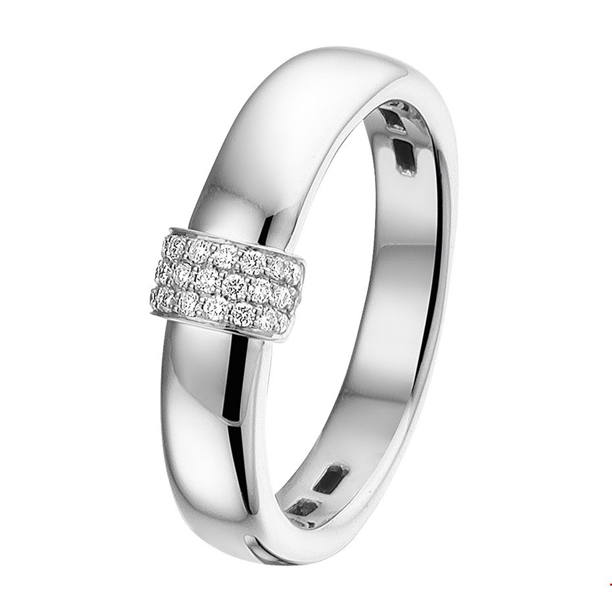 Beschrijving: Chique witgouden ring met een breedte van 6mm en uitgevoerd met een pave van briljant geslepen diamant in 0.09ct. Deze elegante ring is uitermate geschikt voor een stijlvolle avond. Tip: Combineer deze ring met bijpassende sieraden uit onze collectie en maak hiermee een prachtige set!.
Uniekenummer serie: 37486
Verpakt per: 1
Doelgroep: dames
Ringmaat: 17.75 mm (56)
Breedte: 6 mm
Zetting: pave