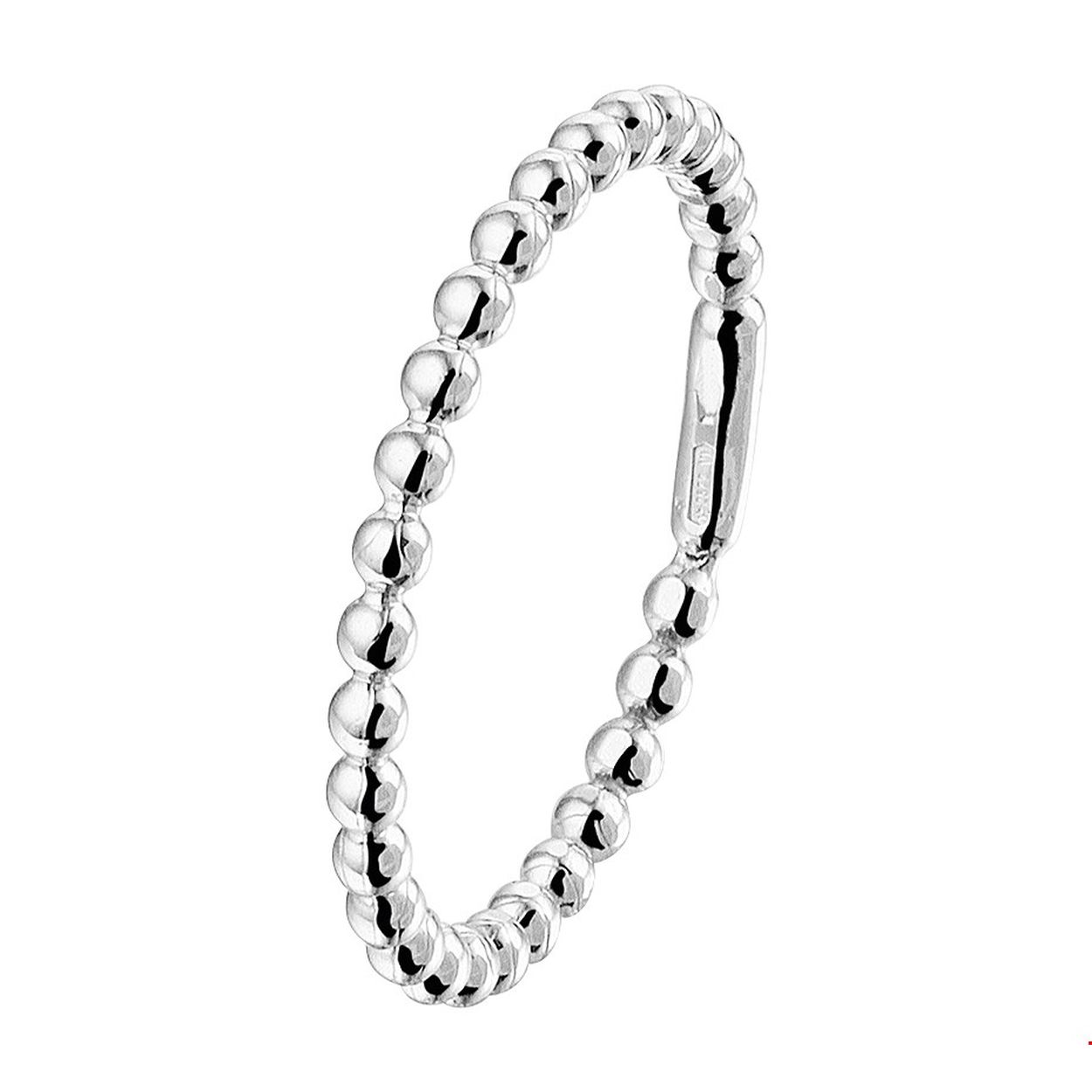 Beschrijving: Stijlvol simplistische witgouden ring van 2mm breed uitgevoerd met een scheen van bolletjes in een poli afwerking. De ring is ook verkrijgbaar in geelgoud en rosegoud.
Uniekenummer serie: 41592
Verpakt per: 1
Doelgroep: dames
Ringmaat: 17.25 mm (54)
Breedte: 2 mm