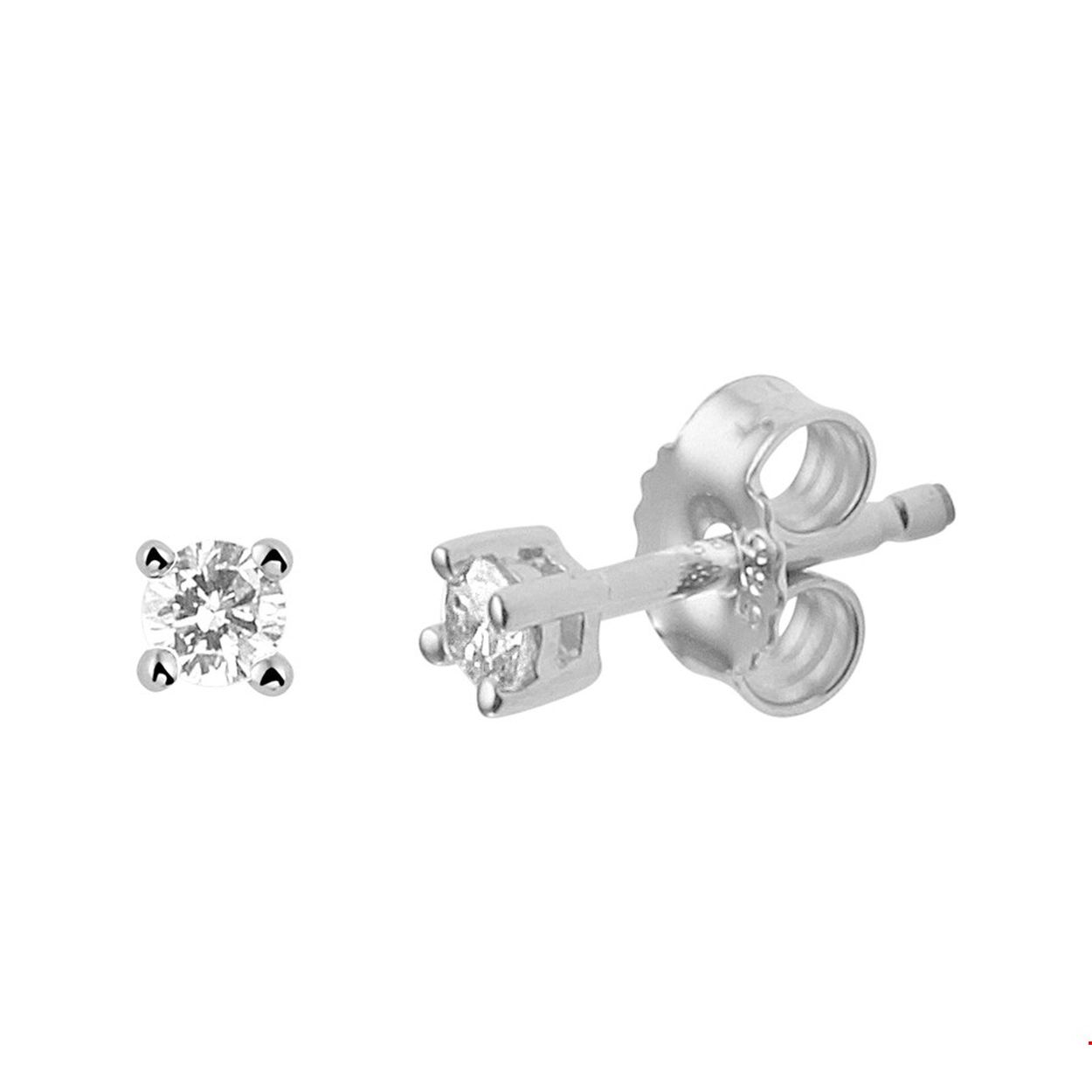 Beschrijving: Luxe witgouden oorknoppen uitgevoerd met een briljant geslepen diamant. Tip: Perfect kado voor dierbare of geliefde! Diamonds are girls best friend!