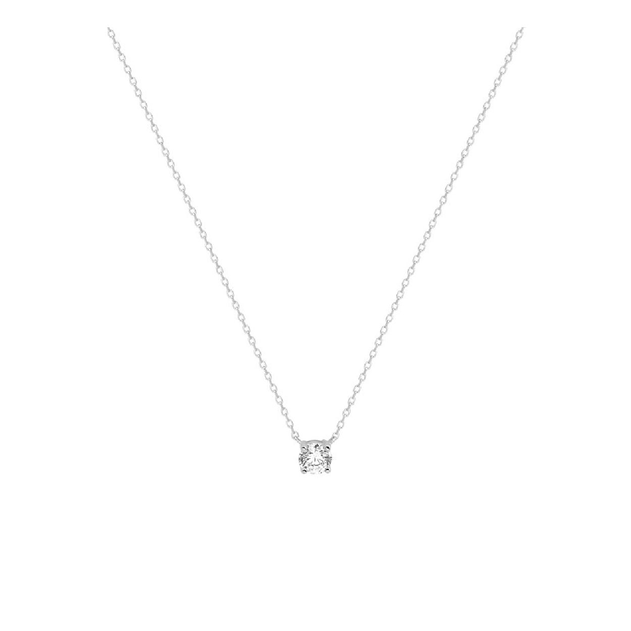 Witgouden collier KA4105388