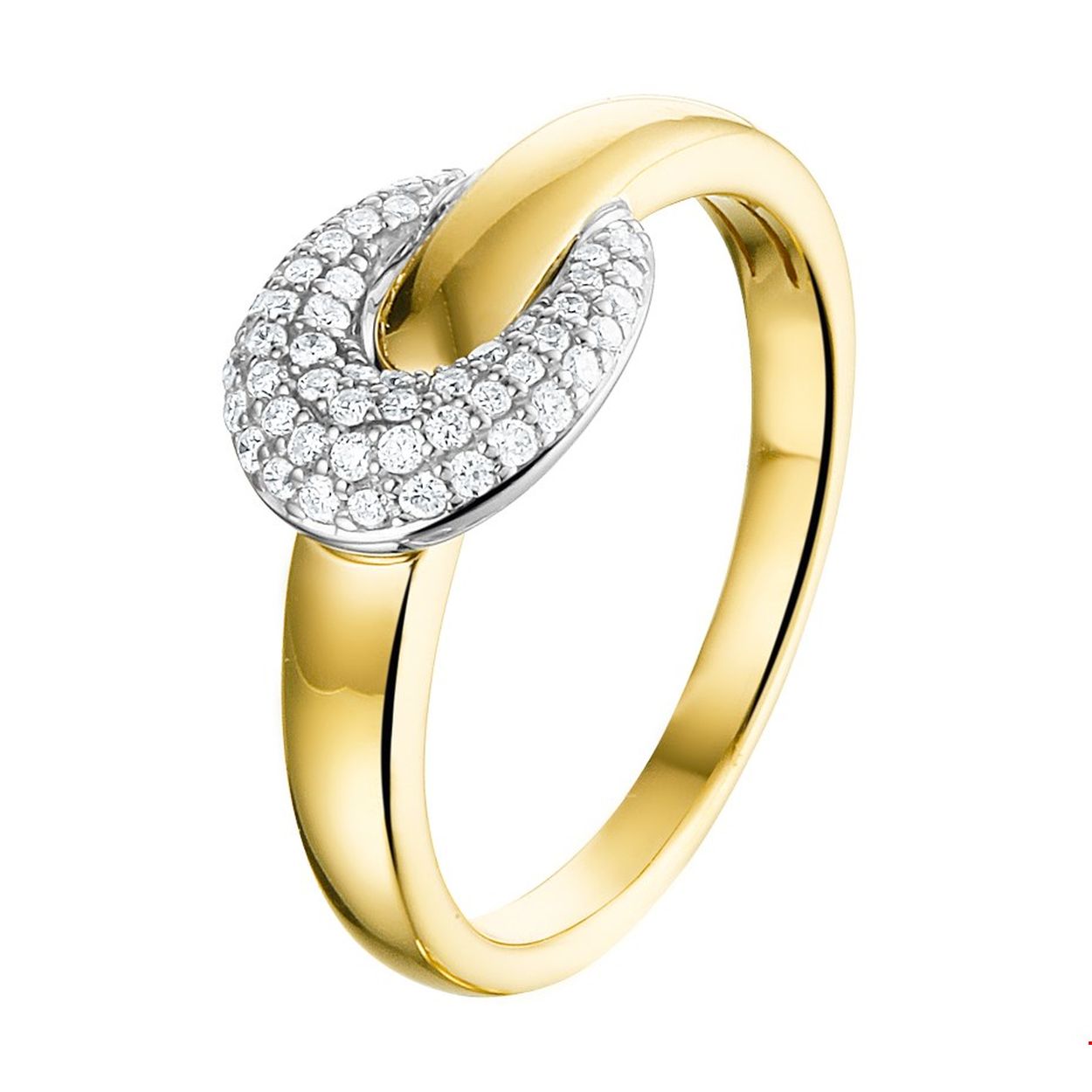 Beschrijving: Bicolor geel en witgouden ring uitgevoerd met een chique pavé van diamant 0.22ct. Deze ring is perfect te combineren met andere sieraden of met bijpassende sieraden uit onze collectie. Tip: Diamonds are girls best friends! Leuk om kado te geven aan je geliefde of dierbaren succes gegarandeerd!.
Uniekenummer serie: 35927
Verpakt per: 1
Doelgroep: dames
Ringmaat: 17.75 mm (56)
Breedte: 9 mm
Zetting: pave