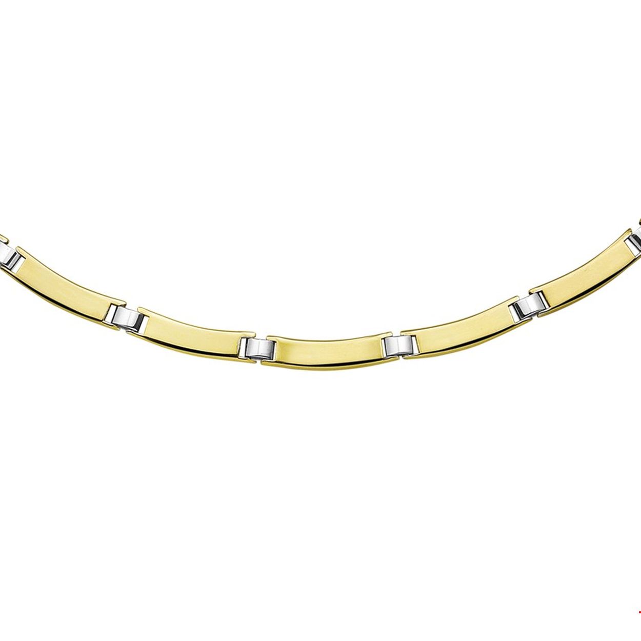 Beschrijving: Bicolor wit- geelgouden collier. De lengte bedraagt 45cm en de schakelbreedte is 4.0mm.
Verpakt per: 1
Doelgroep: dames
Breedte: 4 mm
Langste lengte: 45 mm
