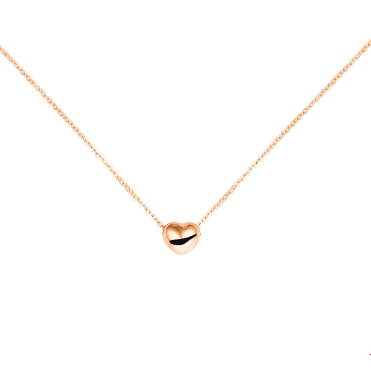 Beschrijving: Een hart is natuurlijk het eeuwenoude symbool voor liefde. Dit fijne collier is daarom het perfecte item voor een romantische look. Details: Geelgouden collier met een hart. De lengte van het collier bedraagt 38cm met 2cm extensie en het hart heeft een afmeting van 5.3x5.6mm. De schakelbreedte bedraagt 1.0mm. Het collier is onderdeel van een set.  
Verpakt per: 1
Doelgroep: dames
Breedte: 5.6 mm
Kortste lengte: 38 mm
Langste lengte: 40 mm
Hoogte: 5.3 mm
