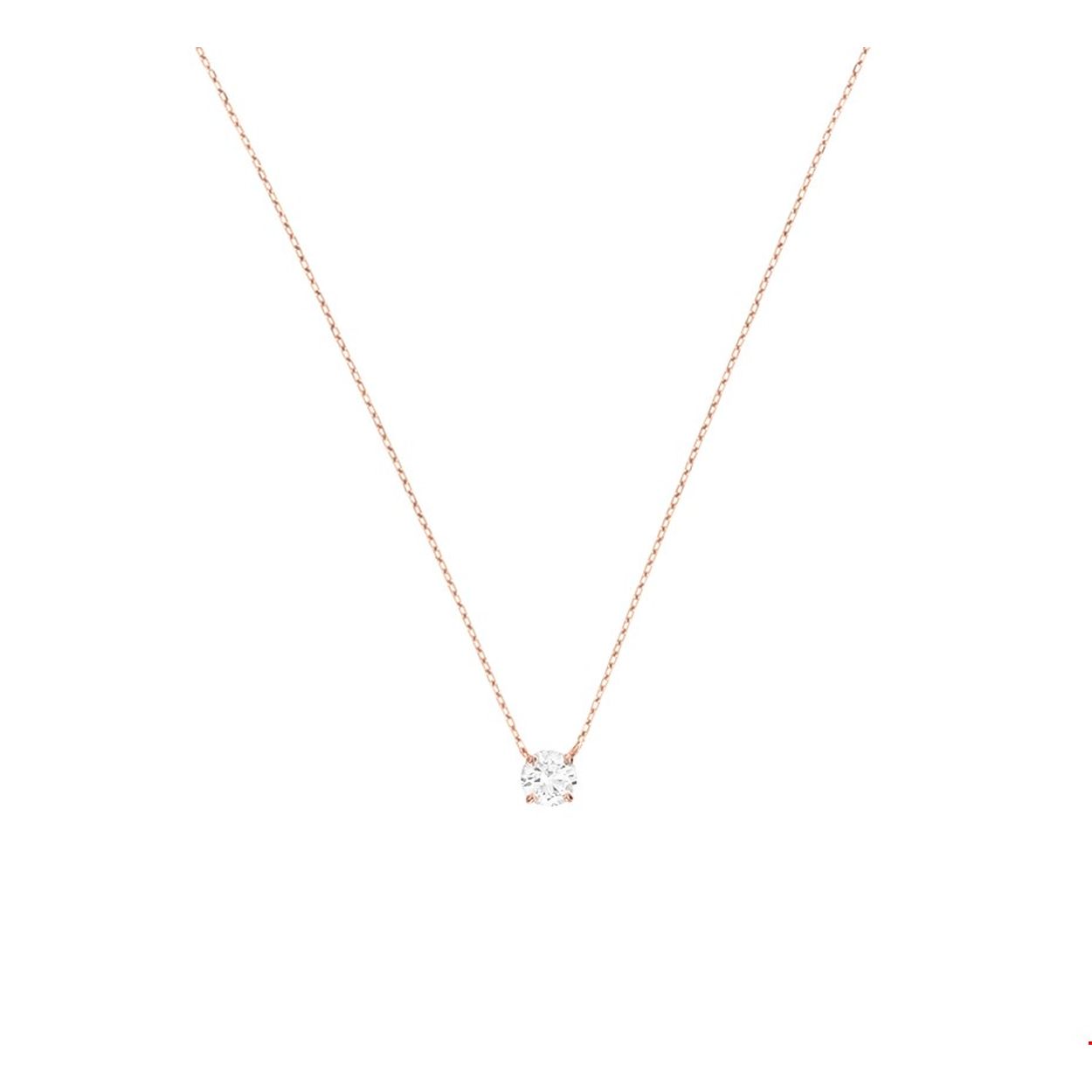 Beschrijving: Rosegouden collier met zirkonia met draaglengtes van 40 42 en 44cm. De schakelbreedte is 0.8mm.
Verpakt per: 1
Doelgroep: dames
Breedte: 0.8 mm
Kortste lengte: 40 mm
Langste lengte: 44 mm
Zetting: solitaire (chatonzetting)