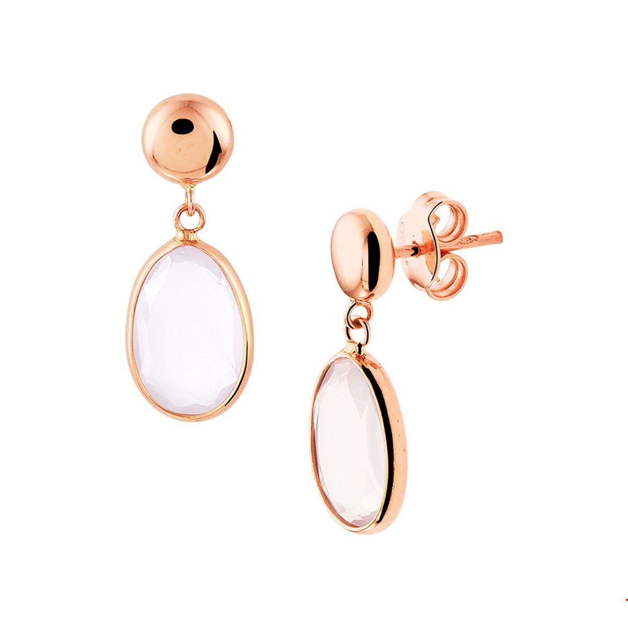 Beschrijving: Stijlvolle rosegouden oorhangers met een totale hoogte van 2.1cm met ronde knop van 6mm uitgevoerd met roze kwarts in een zetkast van 14.5x8.5mm. De oorhangers zijn uitgevoerd met een stevige poussette sluiting. De glamorous blinkende roze steen maakt elke outfit helemaal af!. Combineer deze oorhangers met bijpassende sieraden uit onze collectie en creeer zo elke keer weer een nieuwe look!.
Verpakt per: 1
Doelgroep: dames
Breedte: 8.5 mm
Hoogte: 21 mm
Zetting: entourage (kastzetting)