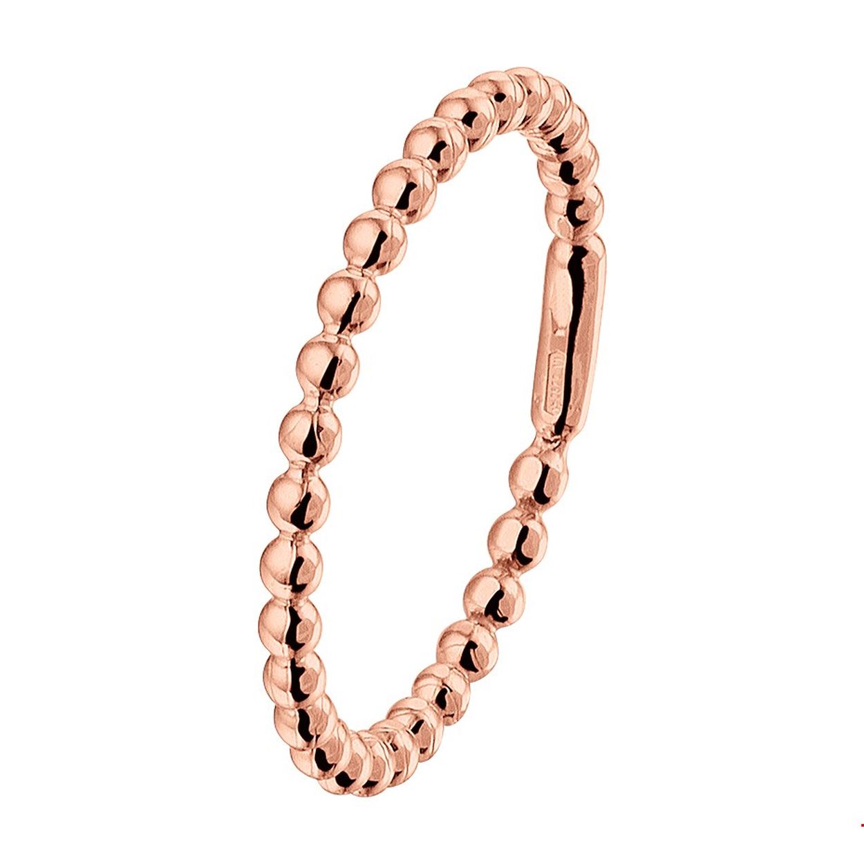 Beschrijving: Stijlvol simplistische rosegouden ring van 2mm breed uitgevoerd met een scheen van bolletjes in een poli afwerking. De ring is ook verkrijgbaar in geelgoud en witgoud.
Uniekenummer serie: 41600
Verpakt per: 1
Doelgroep: dames
Ringmaat: 16.50 mm (52)
Breedte: 2 mm