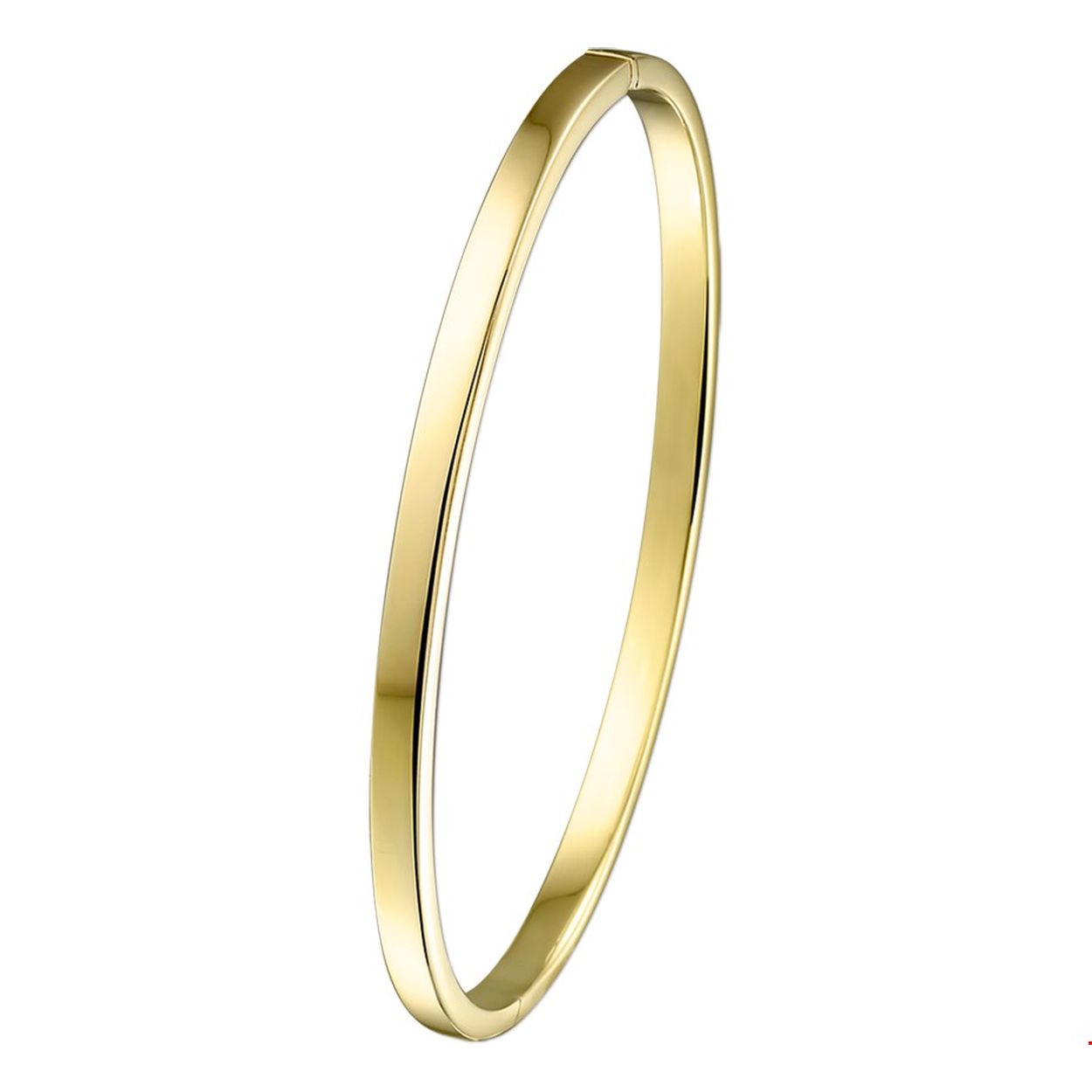 Beschrijving: Sieraden van 14 karaat goud met daarin een kern van 925 zilver. Geelgouden slavenarmband met scharnier-sluiting.
Verpakt per: 1
Doelgroep: dames
Breedte: 3 mm
