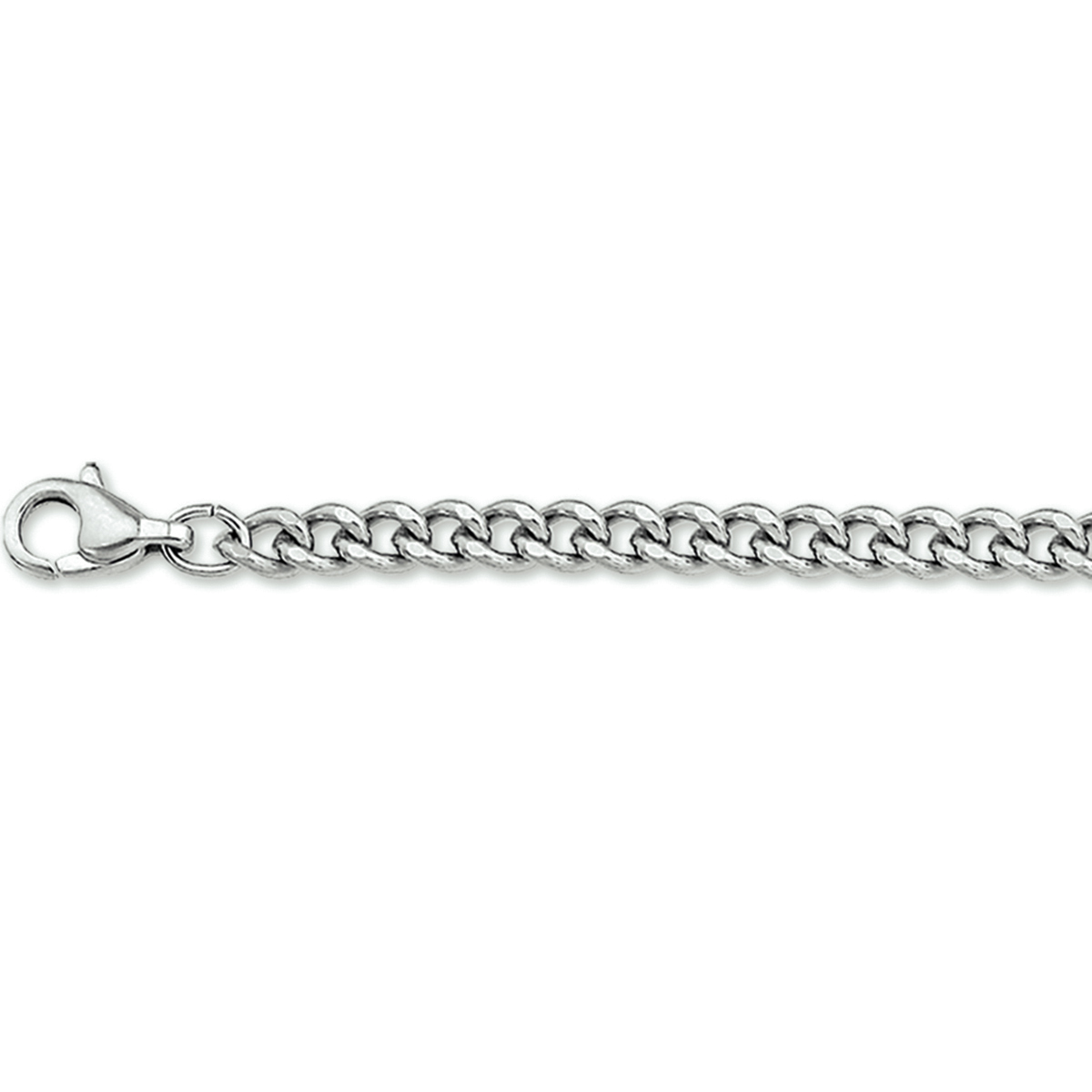 edelstalen collier gourmet 60cm 3.8mm