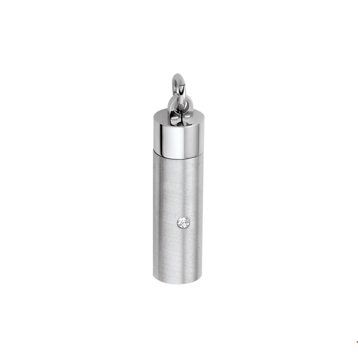 Beschrijving: Stalen S.O.S.-hanger met zirkonia. 
Verpakt per: 1
Doelgroep: unisex
Breedte: 10 mm
Hoogte: 40 mm