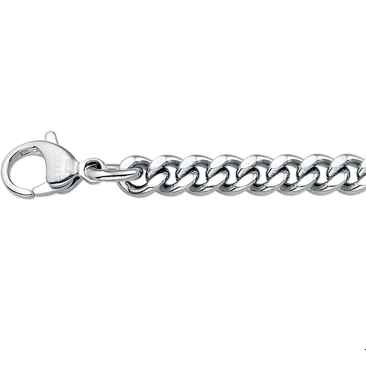 Beschrijving: Stalen collier met gourmet schakel. 
Uniekenummer serie: 27420
Verpakt per: 1
Doelgroep: heren
Breedte: 6.2 mm
Langste lengte: 50 mm
