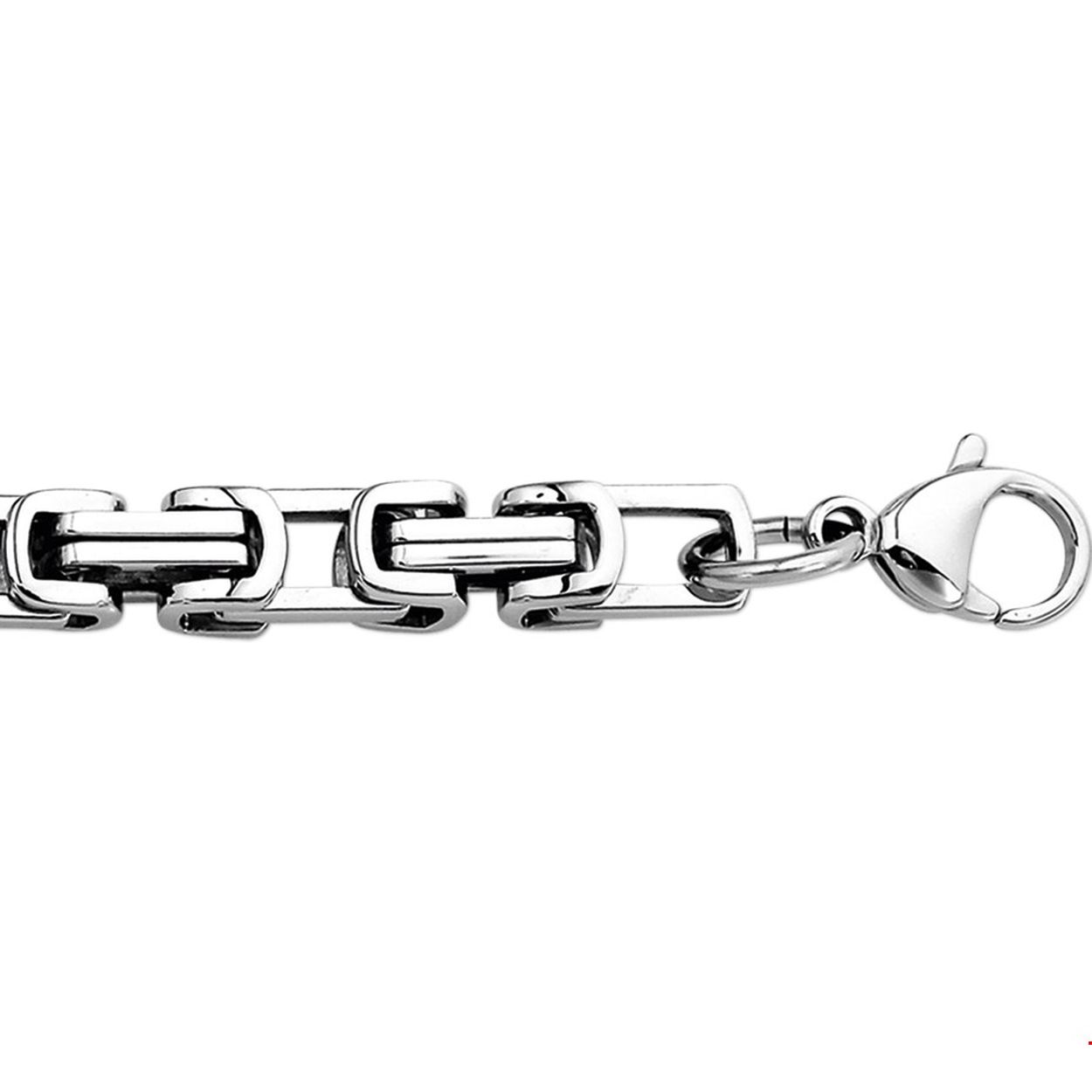 Beschrijving: Stalen armband met koningsschakel.
Uniekenummer serie: 27077
Verpakt per: 1
Doelgroep: heren
Breedte: 7 mm
Langste lengte: 20 mm