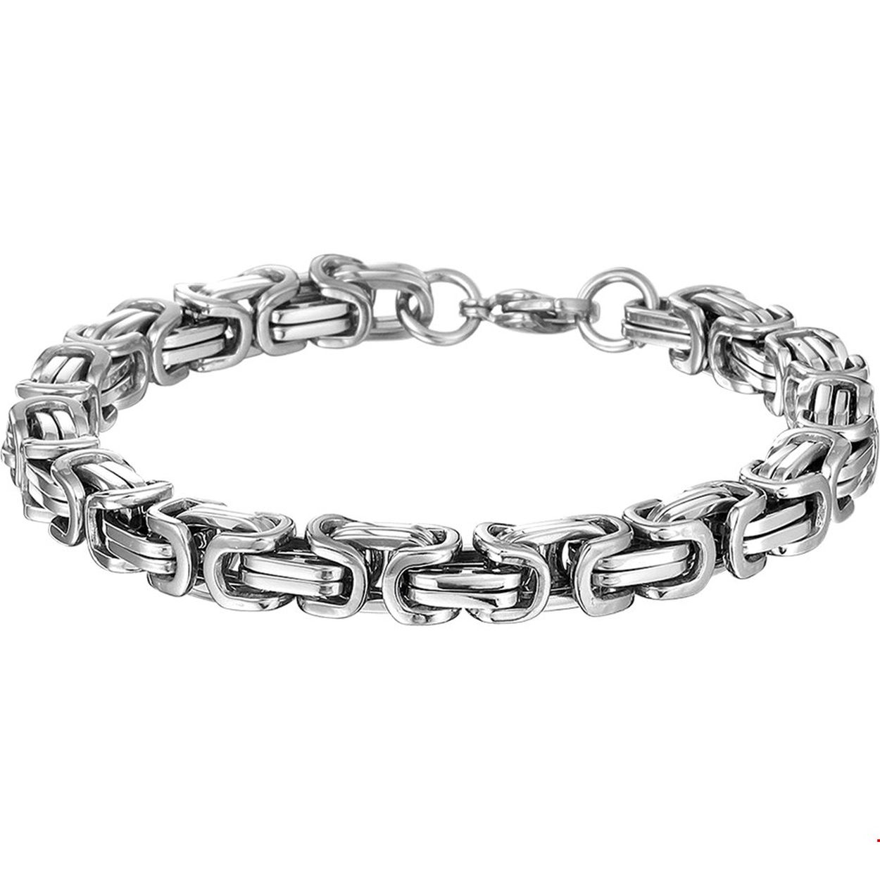 Beschrijving: Stalen armband met koningsschakel.
Uniekenummer serie: 27077
Verpakt per: 1
Doelgroep: heren
Breedte: 7 mm
Langste lengte: 21 mm