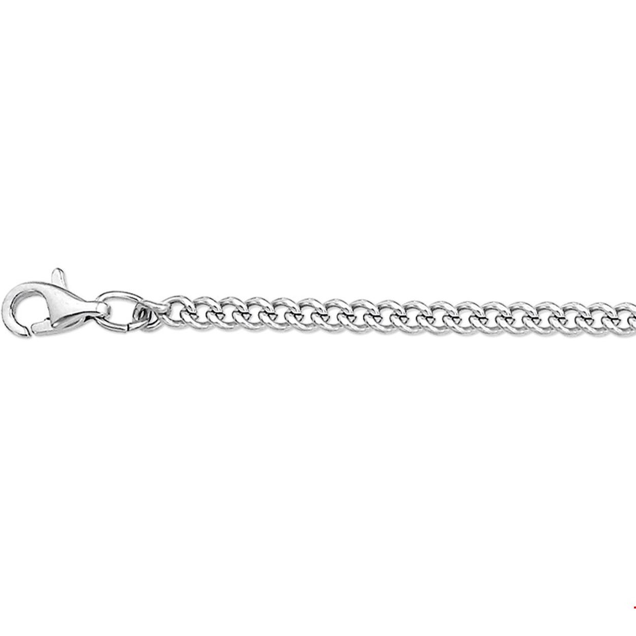 Beschrijving: Stalen collier met geslepen gourmet schakel. 
Uniekenummer serie: 29470
Verpakt per: 1
Doelgroep: unisex
Breedte: 3.4 mm
Langste lengte: 45 mm
