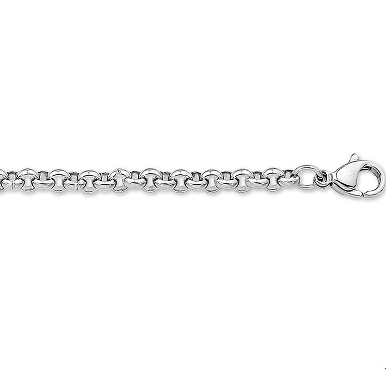 Beschrijving: Stalen collier met jasseron schakel. 
Uniekenummer serie: 27079
Verpakt per: 1
Doelgroep: dames
Breedte: 4 mm
Langste lengte: 60 mm