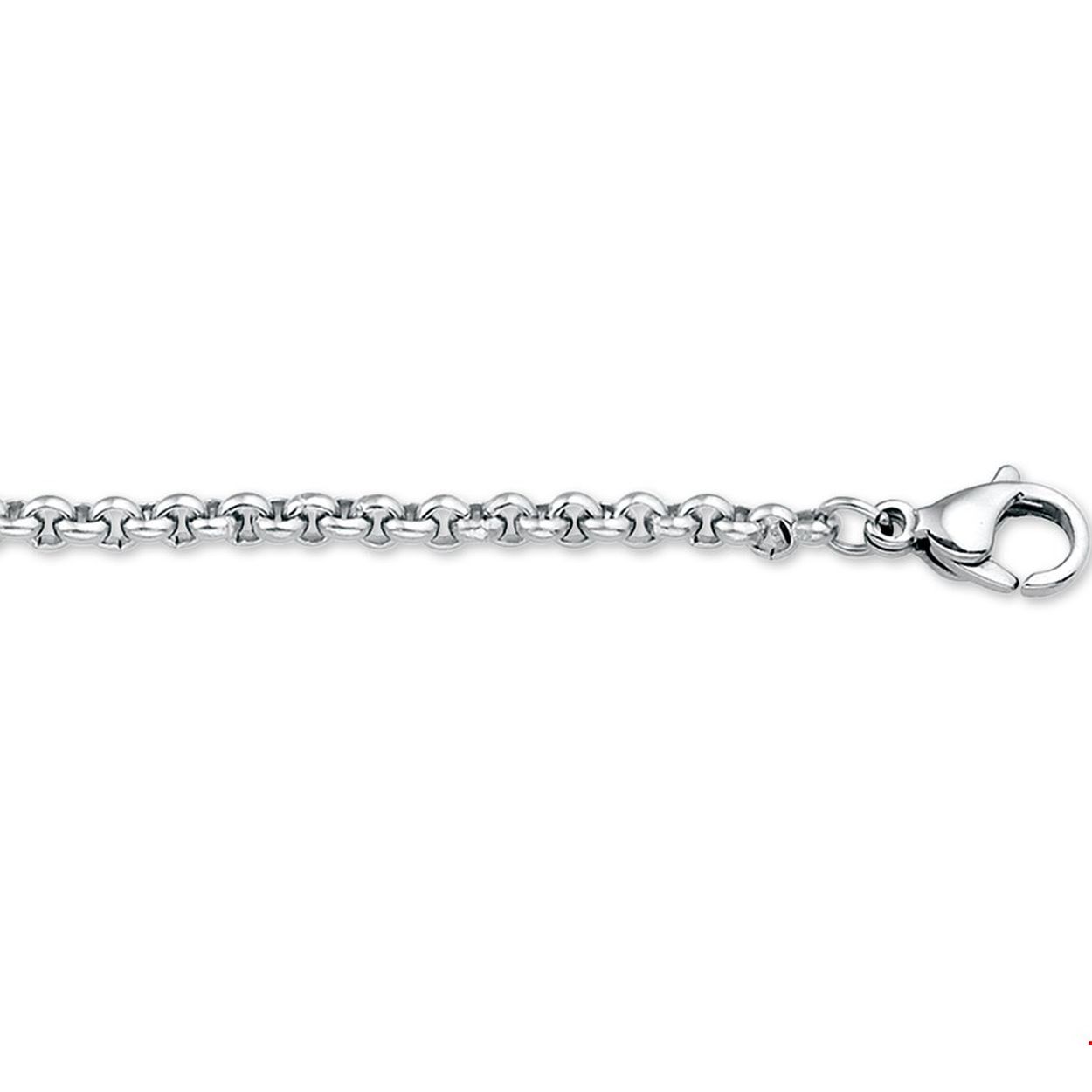 Beschrijving: Stalen collier met jasseron schakel. 
Uniekenummer serie: 27078
Verpakt per: 1
Doelgroep: dames
Breedte: 3 mm
Langste lengte: 60 mm