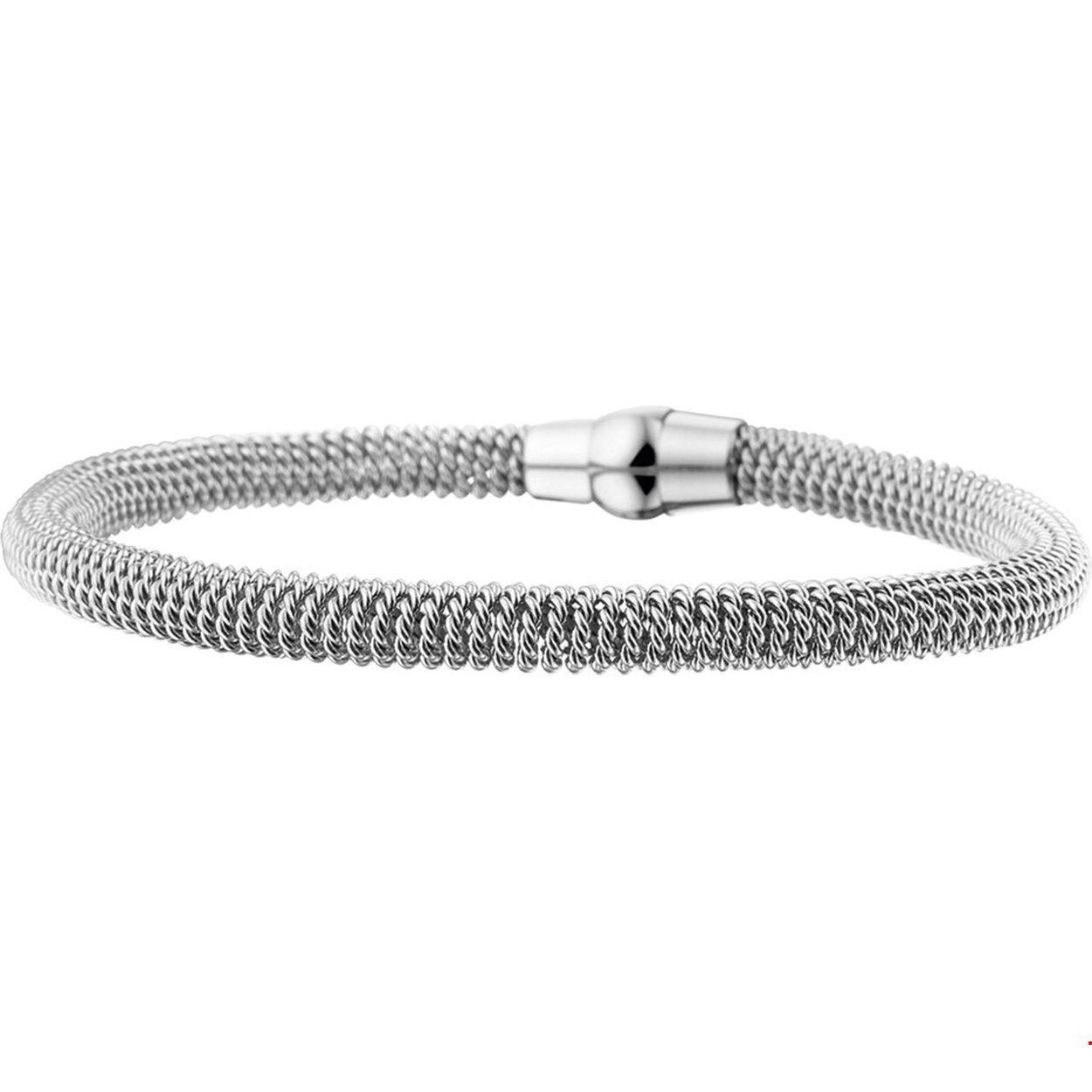 Beschrijving: Deze stalen armband met magneetsluiting is de perfecte aanvulling op jouw armcandy. De rosegouden plating is helemaal van nu. Door de bewerking past hij heel leuk tussen andere bandjes of combineer hem eens naast je horloge. Details: Stalen armband met magneetsluiting.
Verpakt per: 1
Doelgroep: dames
Breedte: 5.5 mm
Langste lengte: 19.5 mm