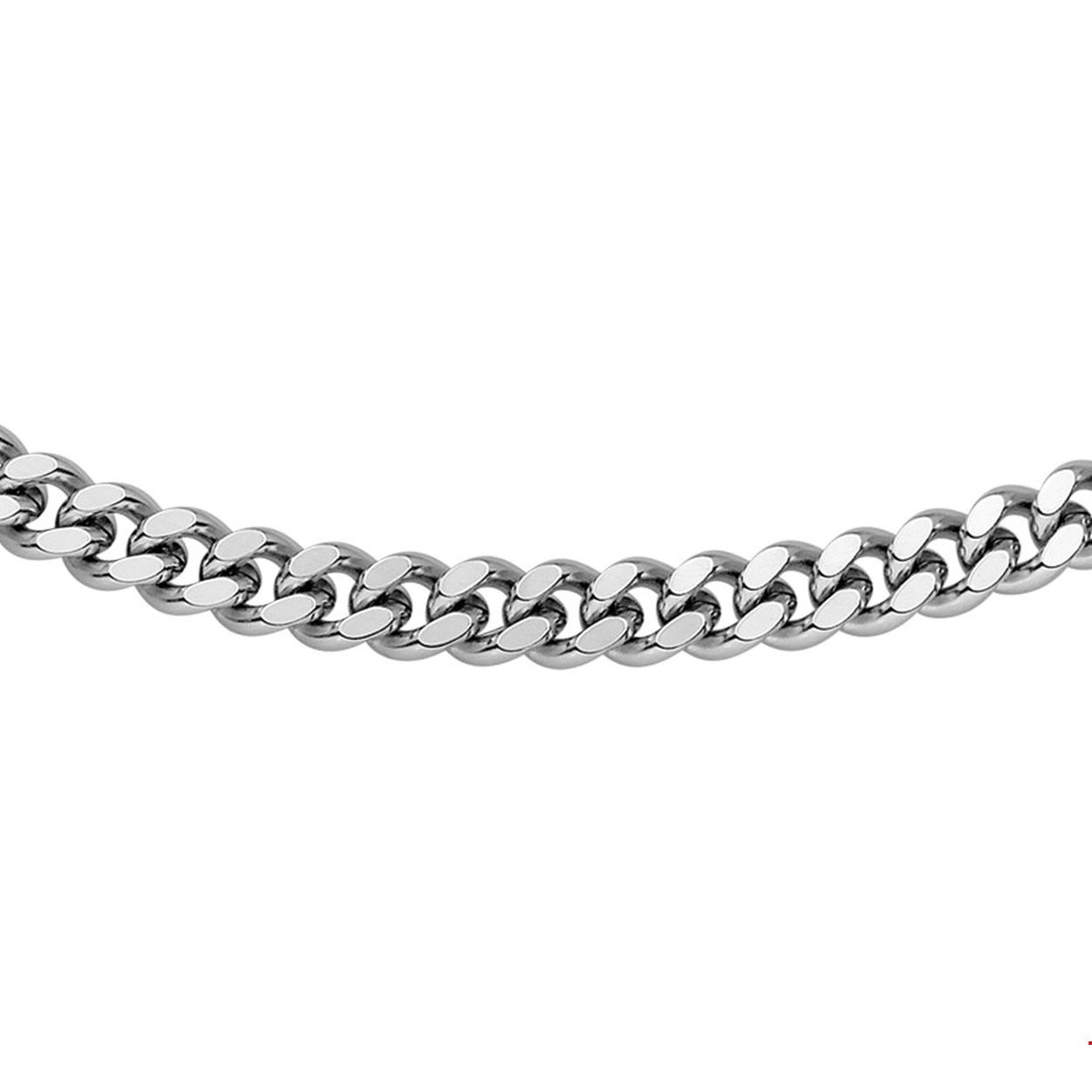 Beschrijving: Stalen collier met gourmet schakel. 
Uniekenummer serie: 27420
Verpakt per: 1
Doelgroep: heren
Breedte: 6.2 mm
Langste lengte: 45 mm