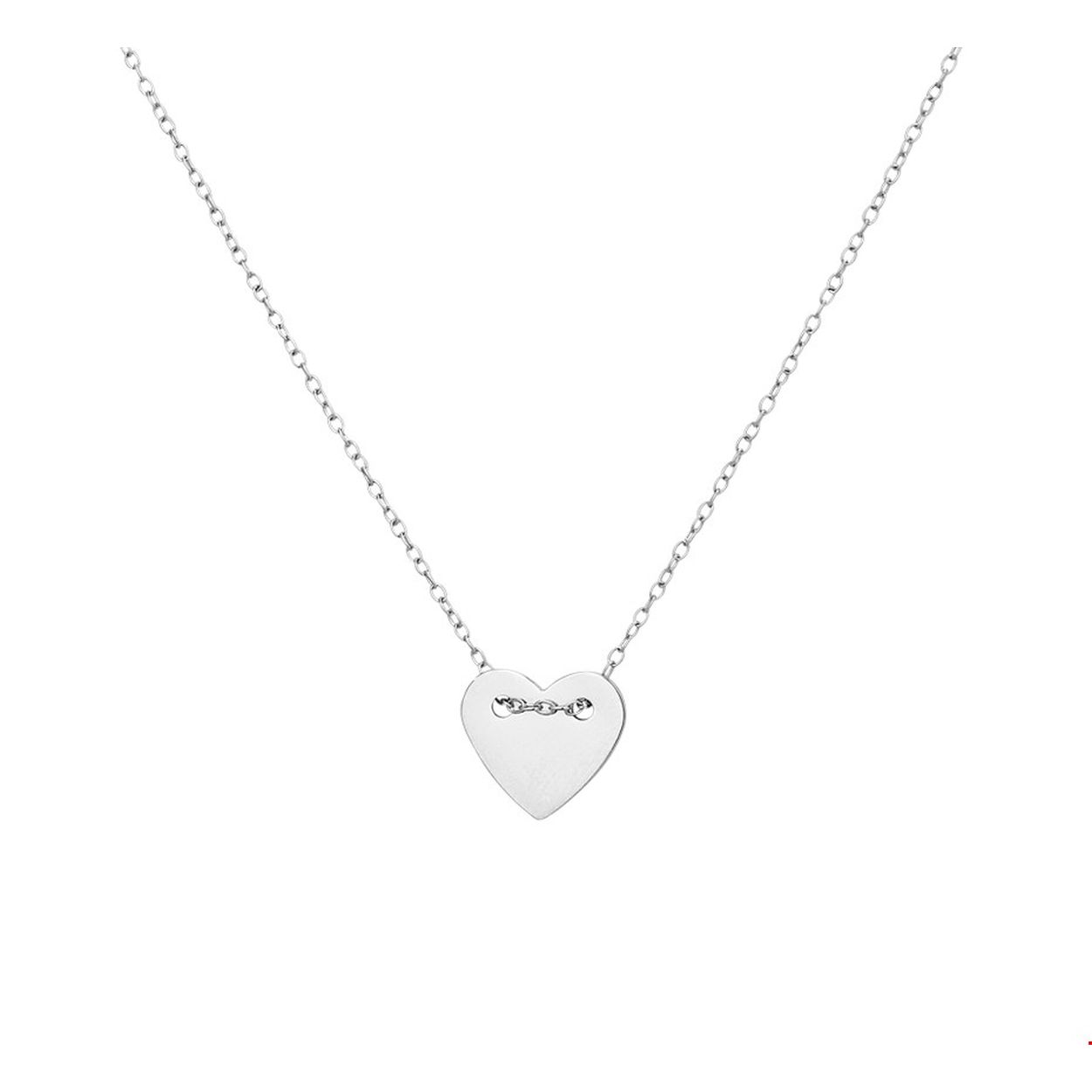 Beschrijving: Trendy stalen anker collier met een breedte van 1mm en lengte van 42cm en een extensie van 3cm. Het collier is uitgevoerd met een hartje van 10.5x11.5mm. Het collier is perfect te combineren met andere zilveren of stalen sieraden. Tip: Leuk om kado te geven aan dierbare of je geliefde!
Verpakt per: 1
Doelgroep: dames
Breedte: 11.4 mm
Kortste lengte: 42 mm
Langste lengte: 45 mm
Hoogte: 10.3 mm