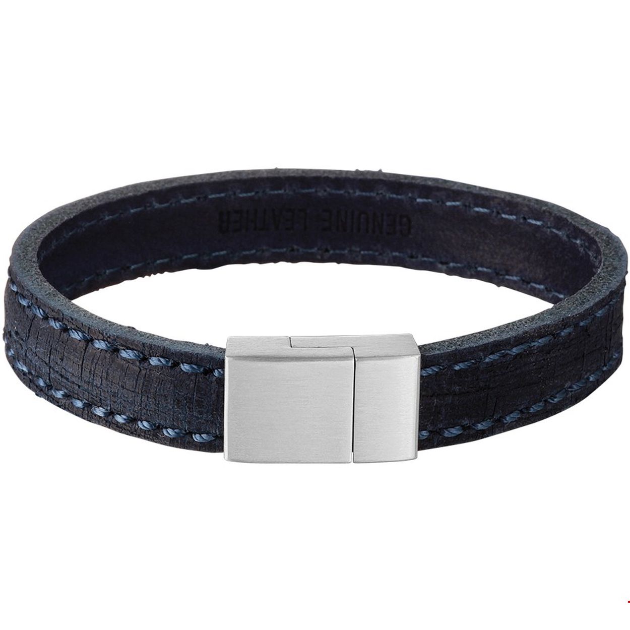 Beschrijving: Stoer staal met leren heren armband met een lengte van 21cm en 12mm breed in de kleur blauw. Tip: Leuk om kado te doen! Maar zeker ook om te krijgen! Wenslijstje!!
Verpakt per: 1
Doelgroep: heren
Breedte: 18 mm
Langste lengte: 21 mm