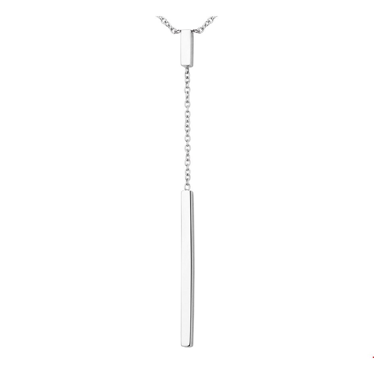 Beschrijving: Trendy stalen 1.3mm anker collier met een lengte van 42cm en een extensie van 3cm uitgevoerd met een balkje van 2x30mm. De sliert heeft een totale lengte van 6cm en heeft een stevige karabijn sluiting. Combineer het collier met bijpassende sieraden uit onze collectie voor een oogverblindende trendy set.
Verpakt per: 1
Doelgroep: dames
Breedte: 30 mm
Kortste lengte: 42 mm
Langste lengte: 45 mm
Hoogte: 2 mm