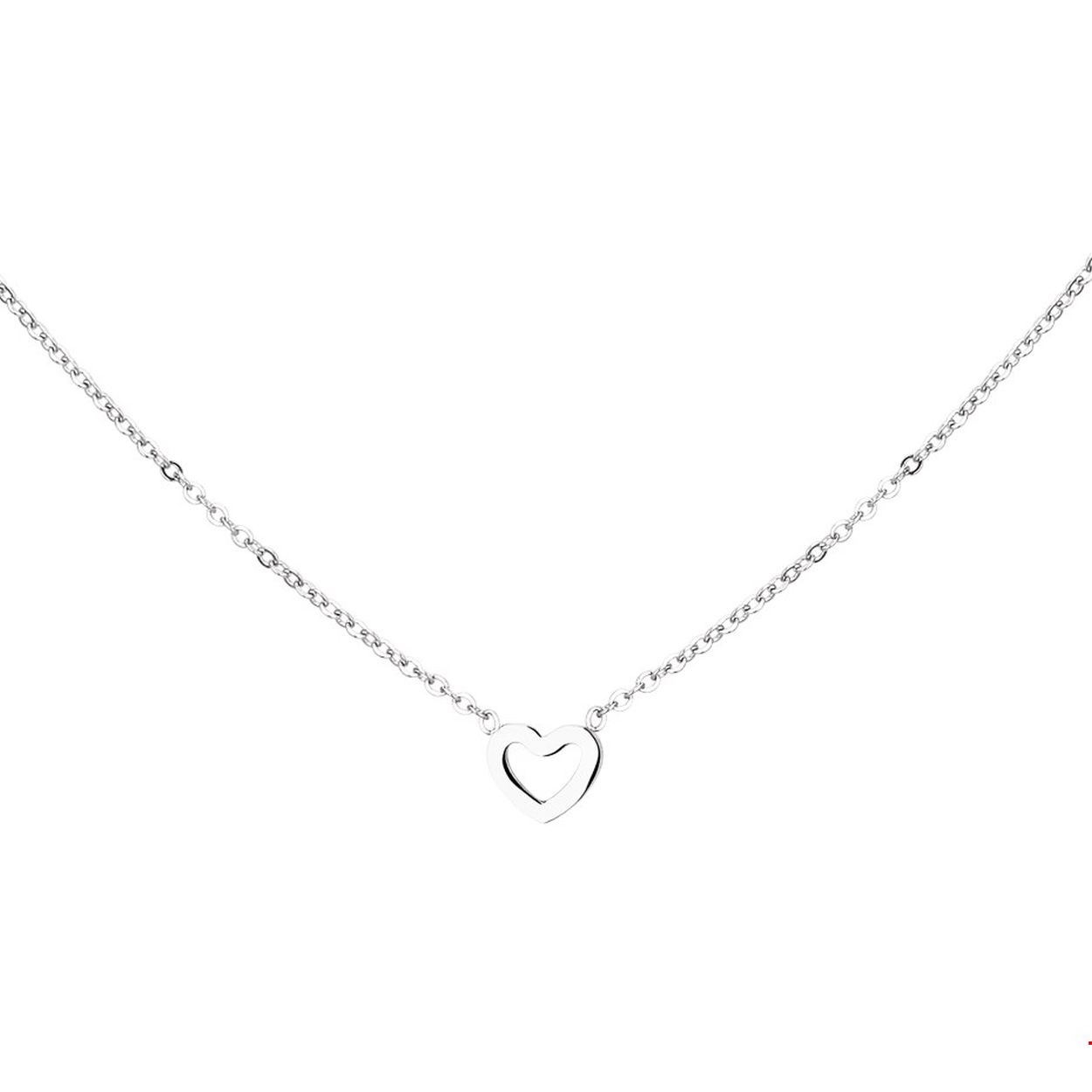 Beschrijving: Stijlvol stalen 1.5mm anker collier met een lengte van 41cm en een extensie van 4cm uitgevoerd met een hartje van 7x8mm en karabijn sluiting. Het collier is te combineren met bijpassende sieraden uit onze collectie. Tip: Leuk om kado te geven aan je geliefde of dierbare, gegarandeerd dat ze het een prachtig gebaar vindt.
Verpakt per: 1
Doelgroep: dames
Breedte: 8 mm
Kortste lengte: 41 mm
Langste lengte: 45 mm
Hoogte: 7 mm