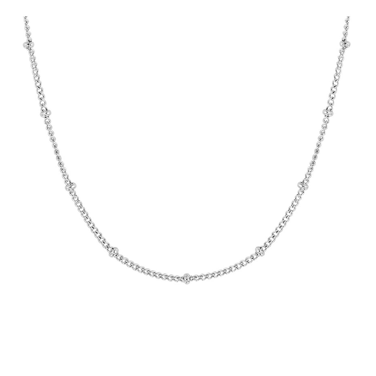 Beschrijving: Stalen collier met een draaglengte van 42cm en een extensie van 3cm uitgevoerd met een karabijn sluiting. Tip: Combineer dit collier met bijpassende sieraden uit onze collectie of vanuit je eigen stash en creeer zo elke keer weer een nieuwe look.
Verpakt per: 1
Doelgroep: dames
Kortste lengte: 42 mm
Langste lengte: 45 mm