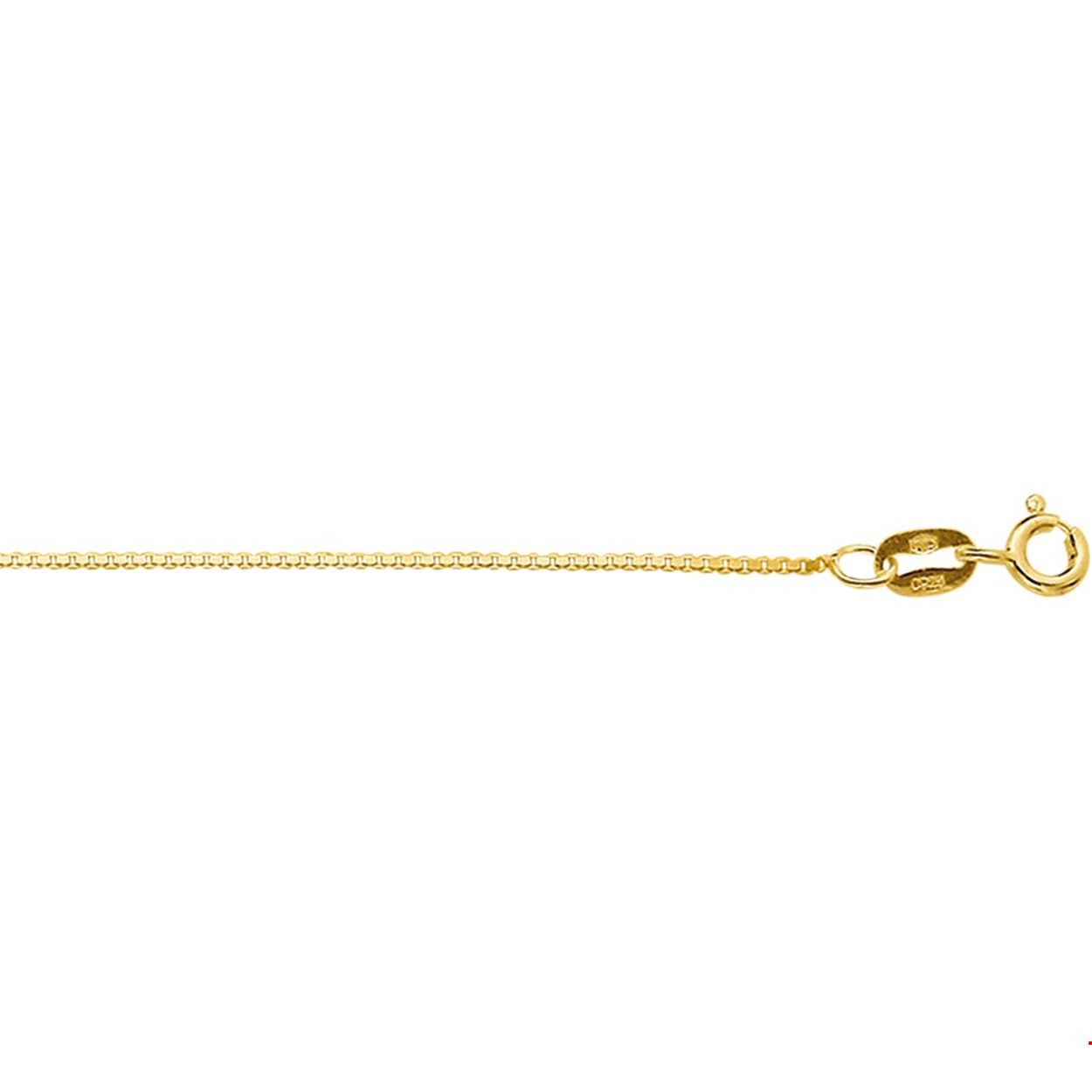 9 Krt. collier venetiaans, 45cm 