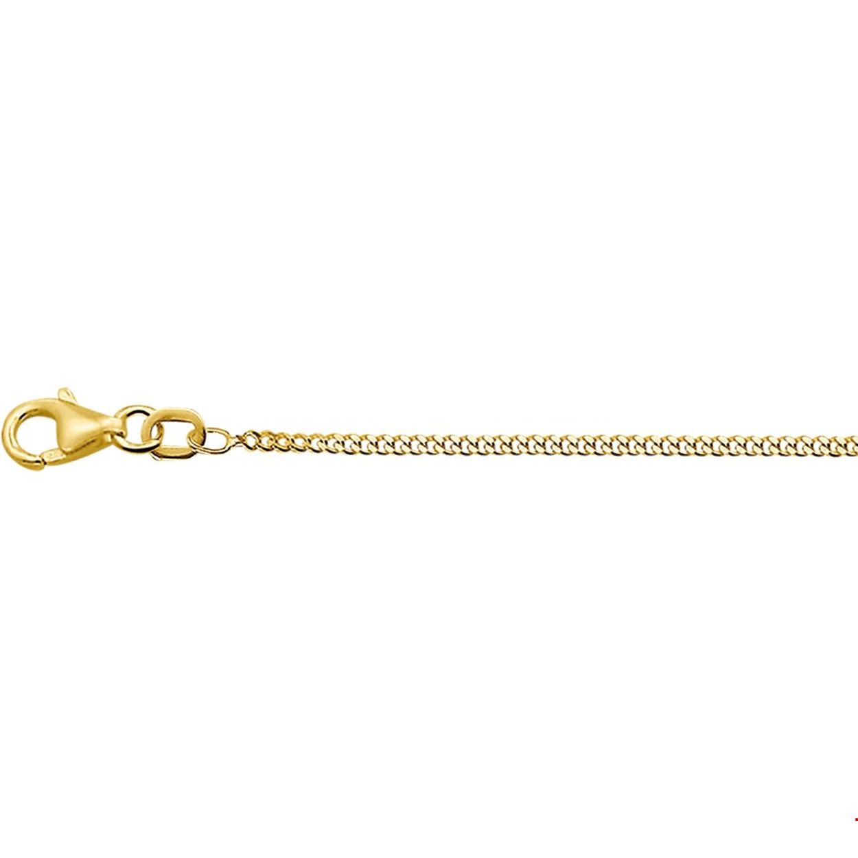 Beschrijving: 9 Krt. collier met gourmet schakel. 
Uniekenummer serie: 26772
Verpakt per: 1
Doelgroep: unisex
Breedte: 1.4 mm
Langste lengte: 50 mm