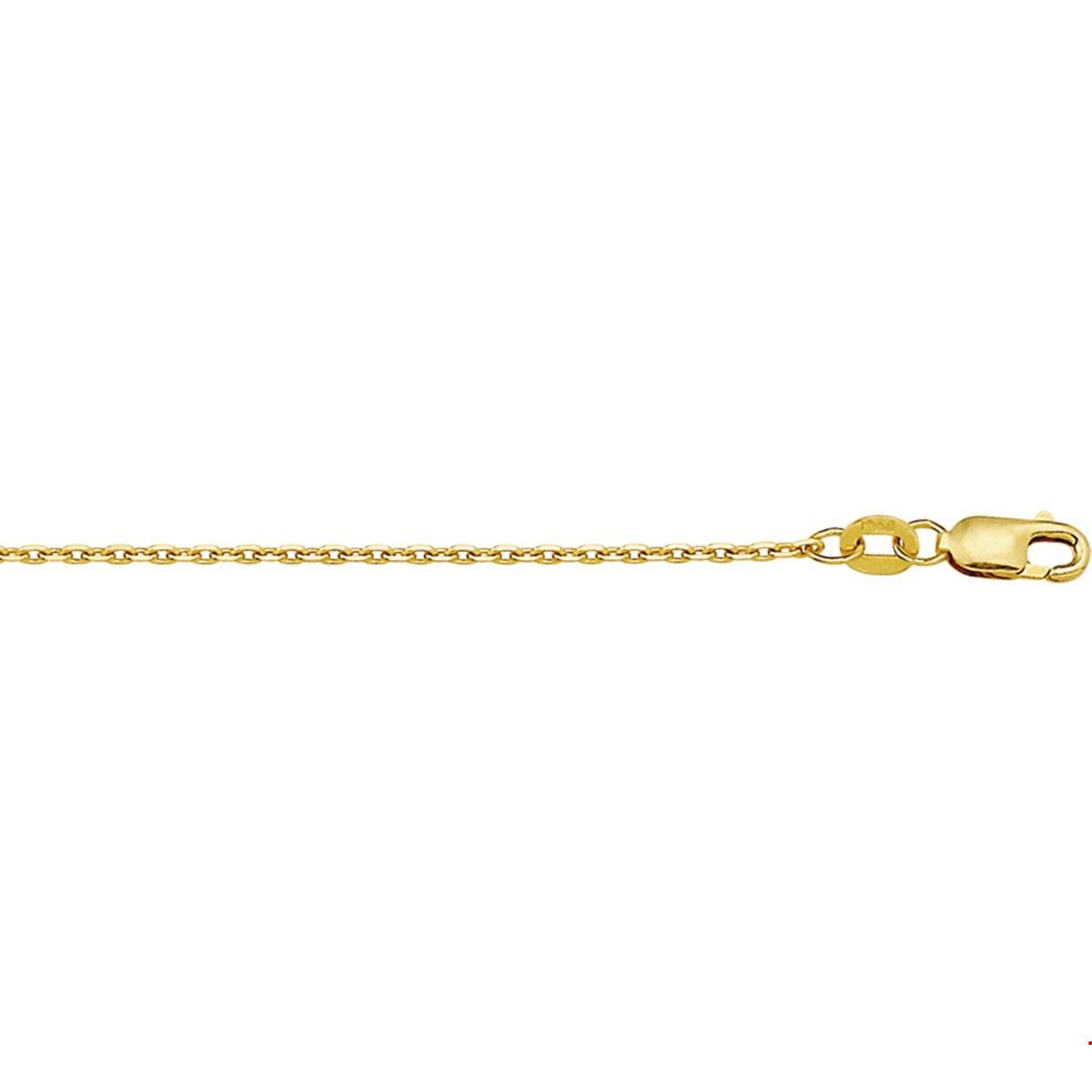 Beschrijving: 9 Krt. collier met anker schakel.
Uniekenummer serie: 27157
Verpakt per: 1
Doelgroep: unisex
Breedte: 1.3 mm
Langste lengte: 42 mm