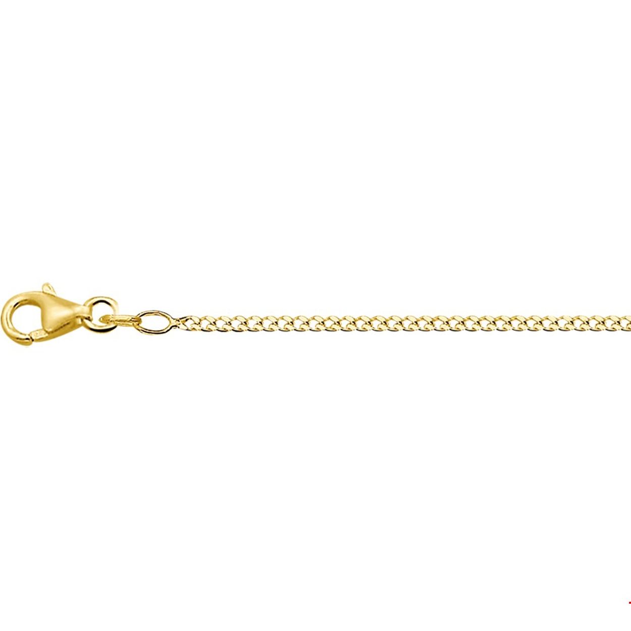 Beschrijving: 9 Krt. collier met gourmet schakel. 
Uniekenummer serie: 26774
Verpakt per: 1
Doelgroep: unisex
Breedte: 1.8 mm
Langste lengte: 50 mm