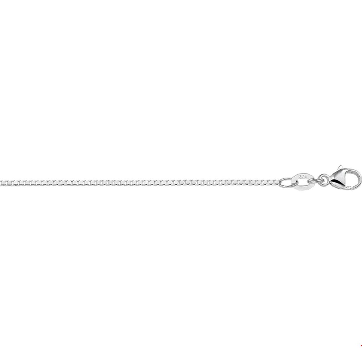 Beschrijving: 9 Krt. collier met venetiaanse schakel. 
Uniekenummer serie: 26761
Verpakt per: 1
Doelgroep: unisex
Breedte: 0.9 mm
Langste lengte: 45 mm