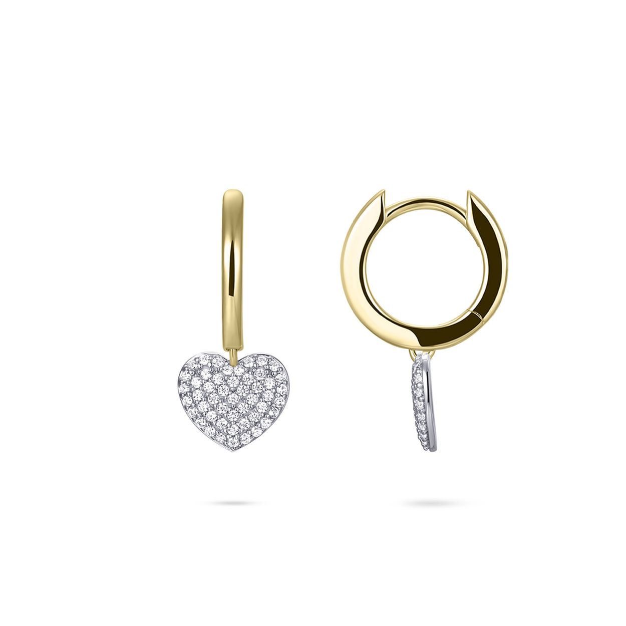 Deze oorringen zijn van het merk Gisser. Het is een damessieraad gemaakt van zilver. De oorringen zijn zilver van kleur.