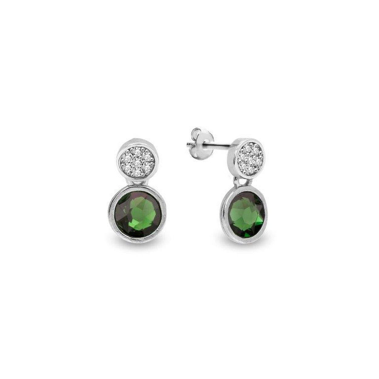Deze oorringen is van het merk Spark Jewelry. Het is een damessieraad.
De verdere specificaties van de oorringen zijn als volgt:
Sieraadkleur: 
Steensoort: Smaragd
Steenkleur: Blauw