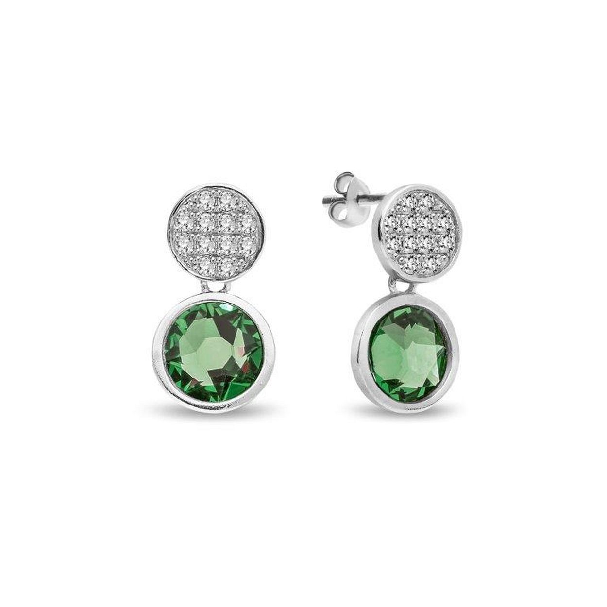 Deze oorringen is van het merk Spark Jewelry. Het is een damessieraad.



