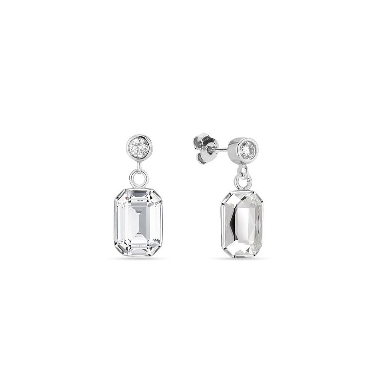 Maak je looks compleet met deze prachtige kristal Studs Oorbellen van SPARK Jewelry voor dames. De artikelcode is KC26028C.