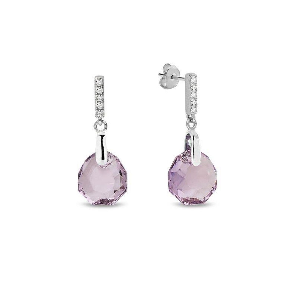 Spark KC643611LAM Calathea Earrings Light Amethyst