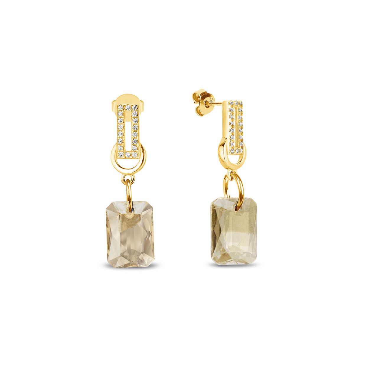 Deze oorstekers zijn van het merk Spark Silver Jewelry. Het is een damessieraad.