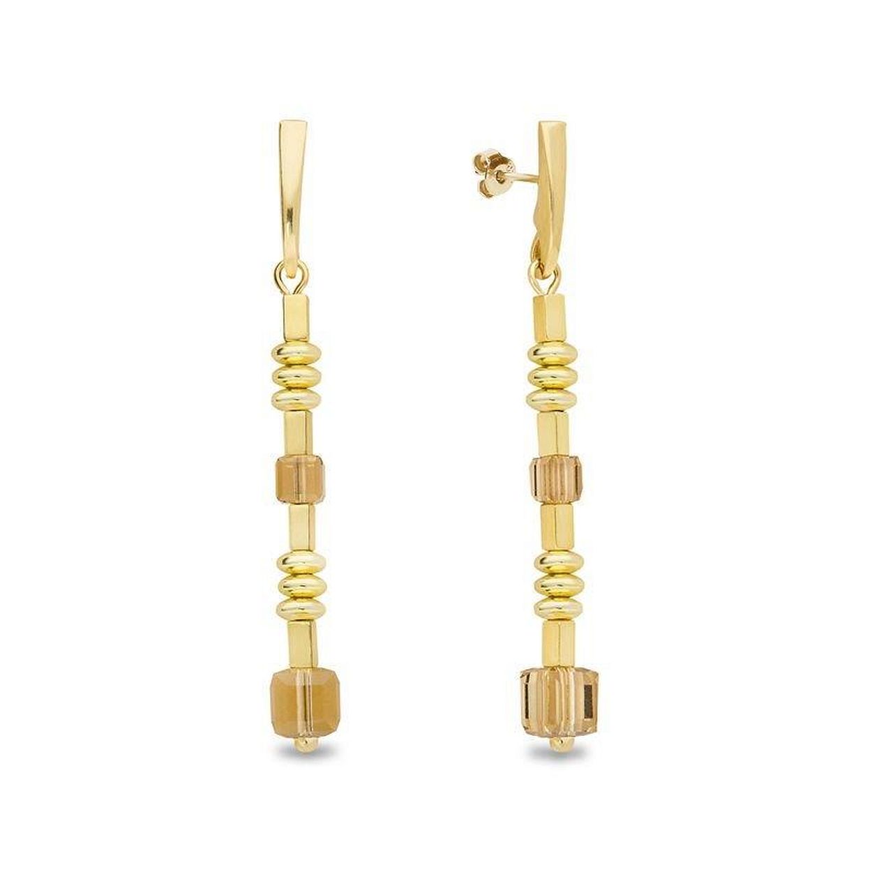 Dit zijn oorbellen van het merk Spark Silver Jewelry voor dames