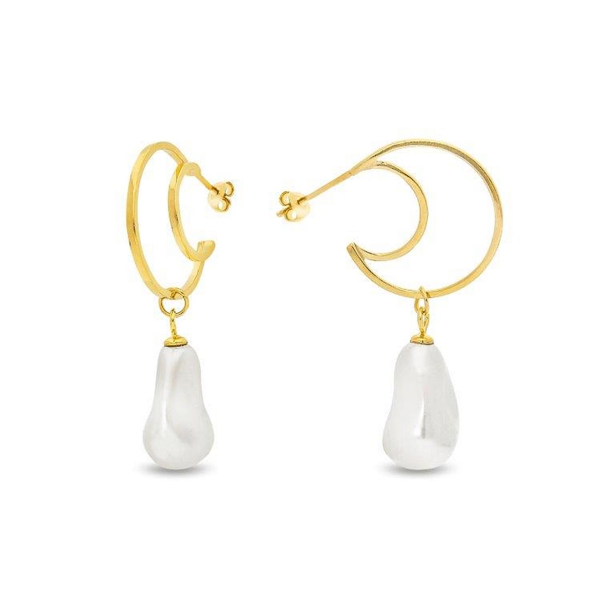 Deze oorringen is van het merk Spark Jewelry. Het is een damessieraad.
De verdere specificaties van de oorringen zijn als volgt:
Sieraadkleur: Geel/Goud
Steensoort: Parel
Steenkleur: Wit