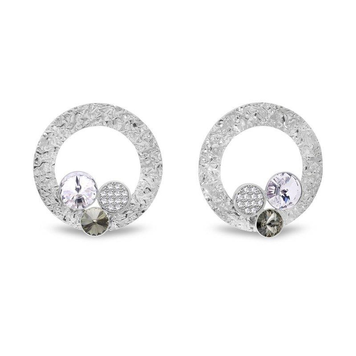 Dit zijn oorringen van het merk Spark Jewelry voor dames