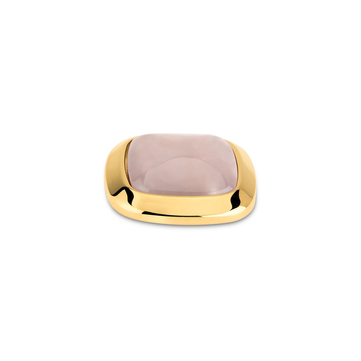 KO Gem square S GD, Light rose q