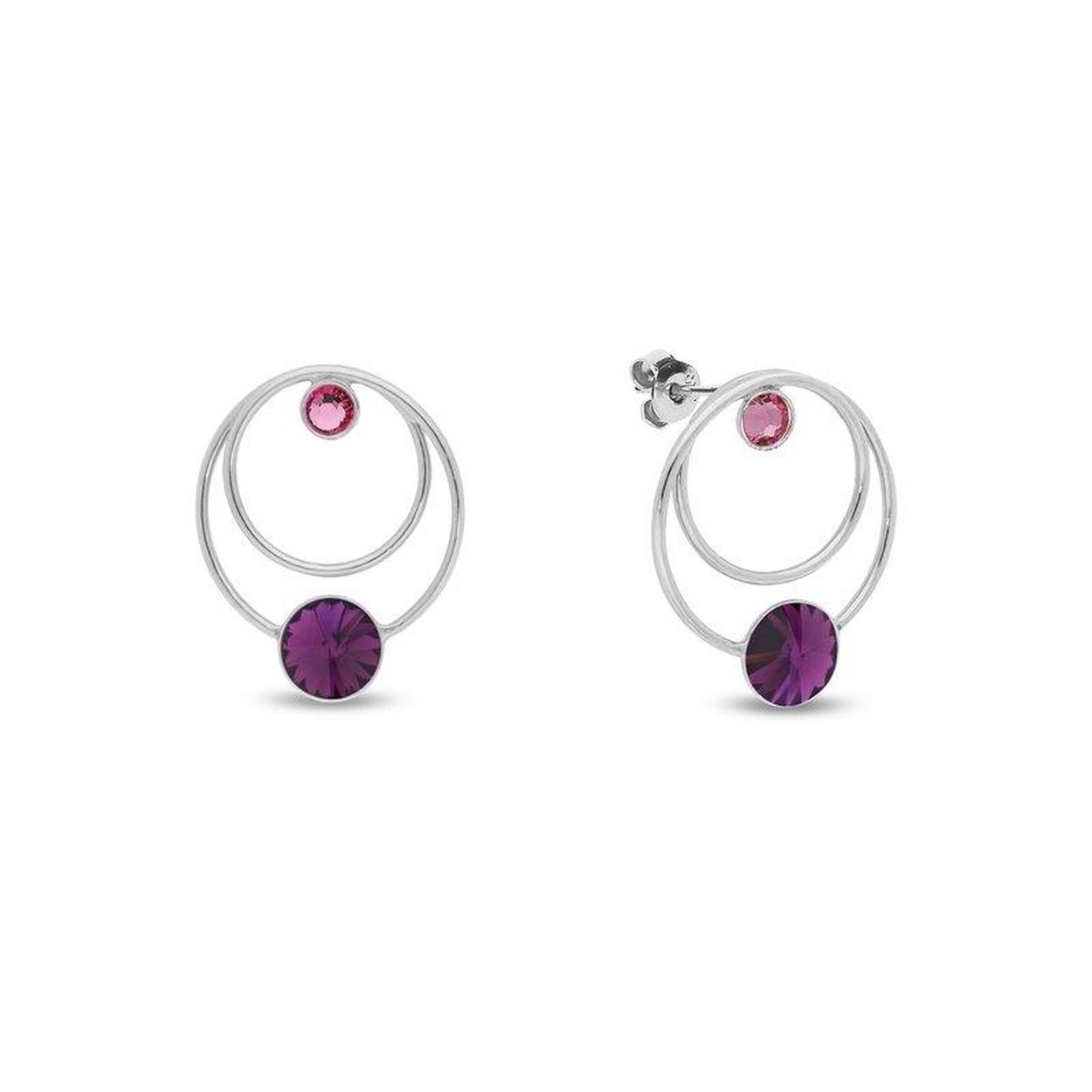 Dit zijn oorringen van het merk Spark Jewelry voor dames
