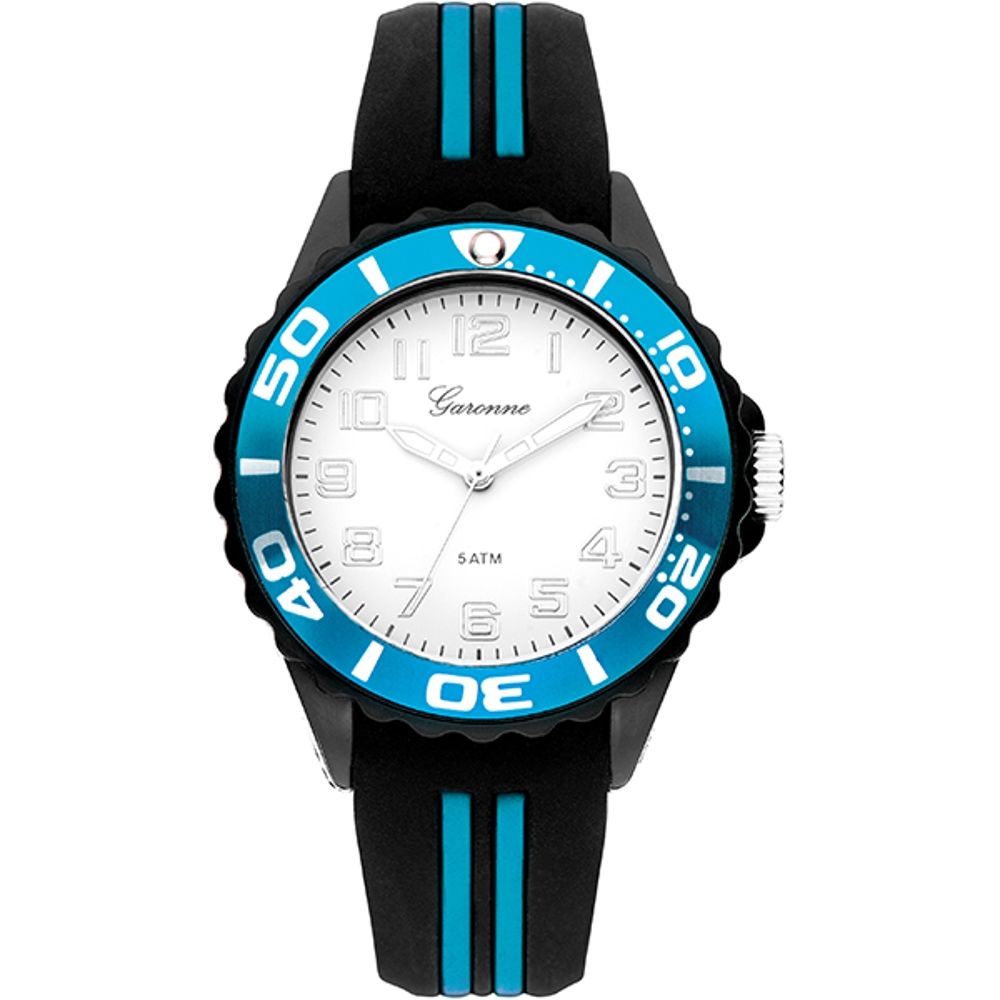 Dit is een horloge van het merk Garonne gemaakt voor jongens.
De specificaties zijn als volgt:
Kastmaat: 36 mm
Waterdichtheid: 5 ATM / 50 Meter / 165 Feet