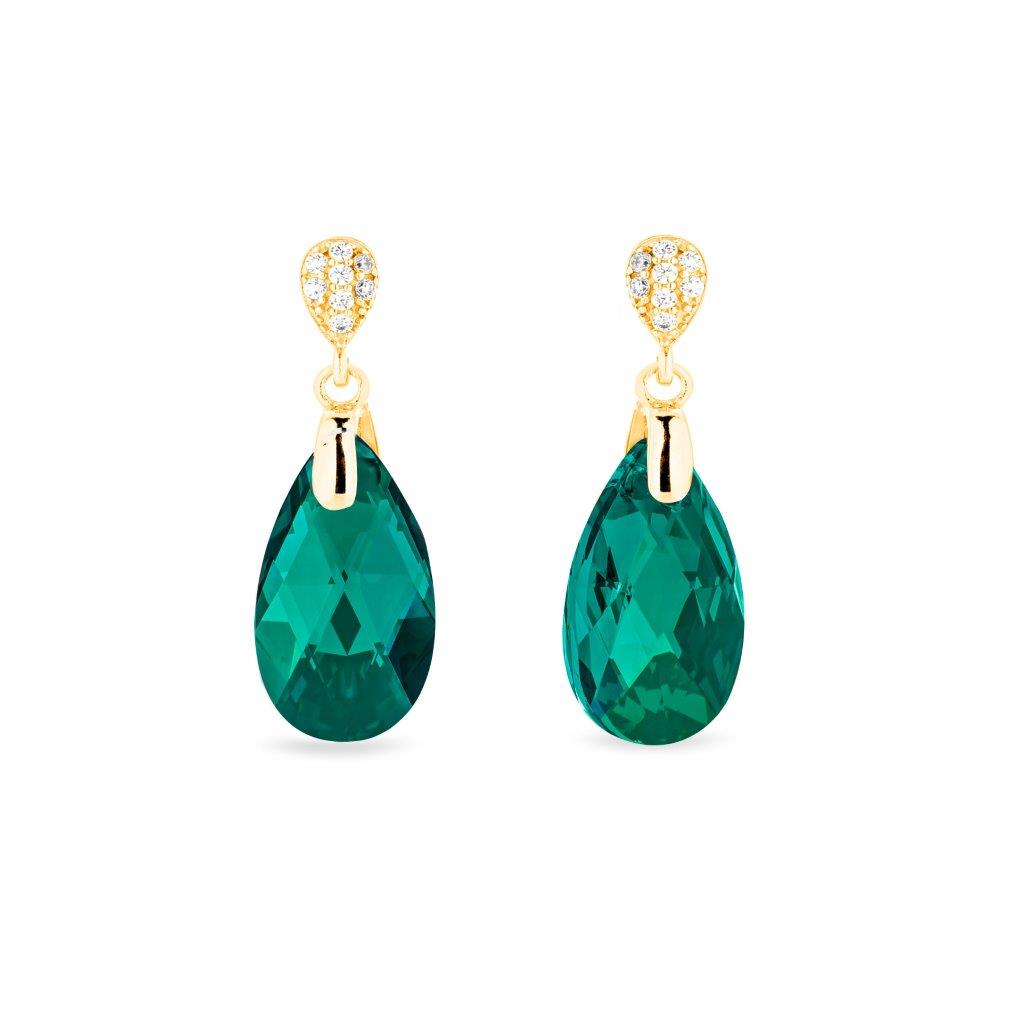 Dit zijn oorhangers uit de categorie Spark Drop-Dainty Drop Gilded