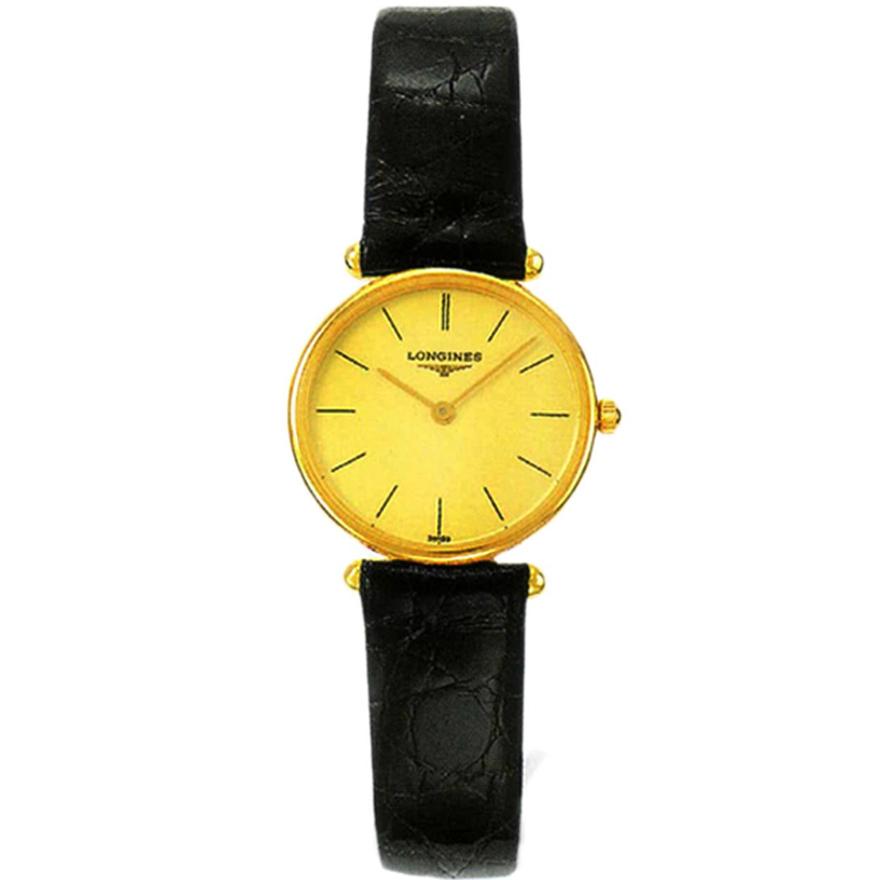 14 karaat gouden horloge met saffierglas en een zwitsers uurwerk.
