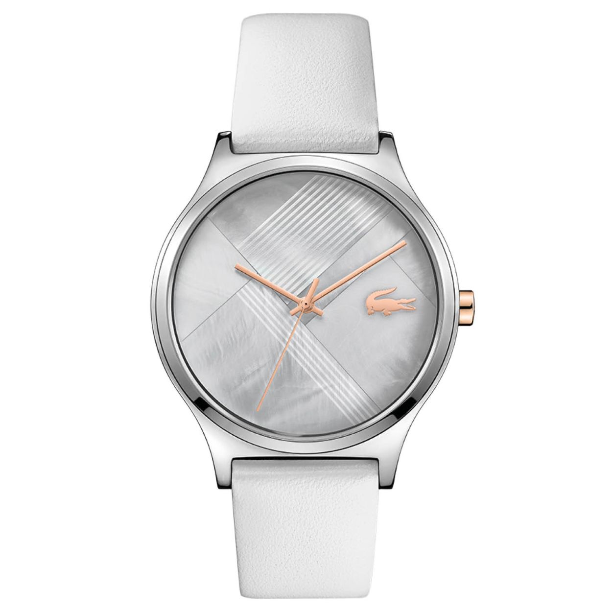 Lacoste LC2001146 NIKITA - Horloge  - Leer - Grijs - 38 mm