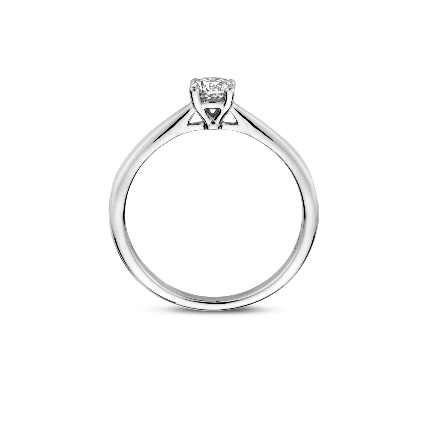 Blush Lab Diamonds Ring LG1002W � Witgoud (14k) met Lab grown Diamant