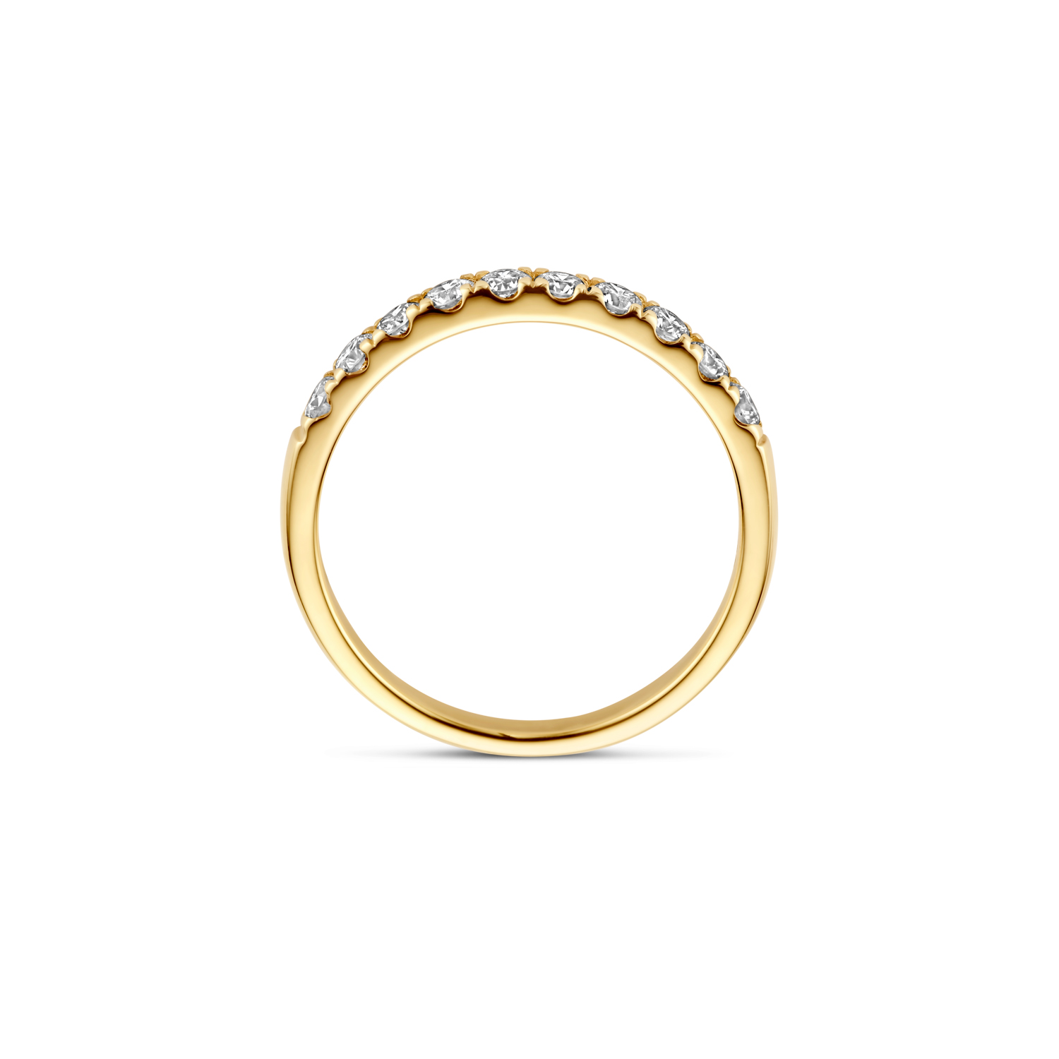 BLUSH GEELGOUDEN LABGROWN DIAMOND RING TW/SI