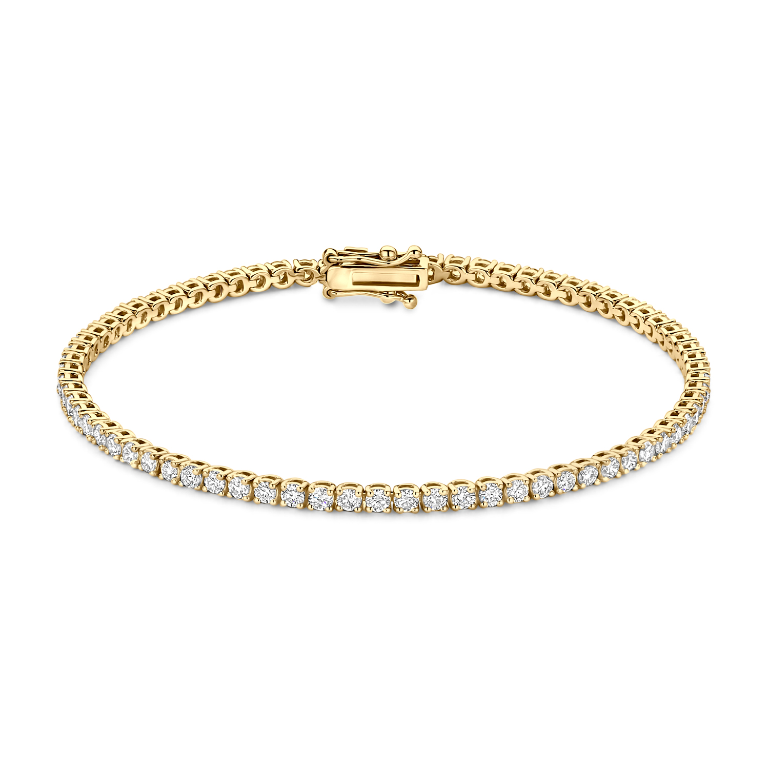 Blush Lab Diamonds Armband LG2006Y � Geelgoud (14k) met Lab grown Diamant�
