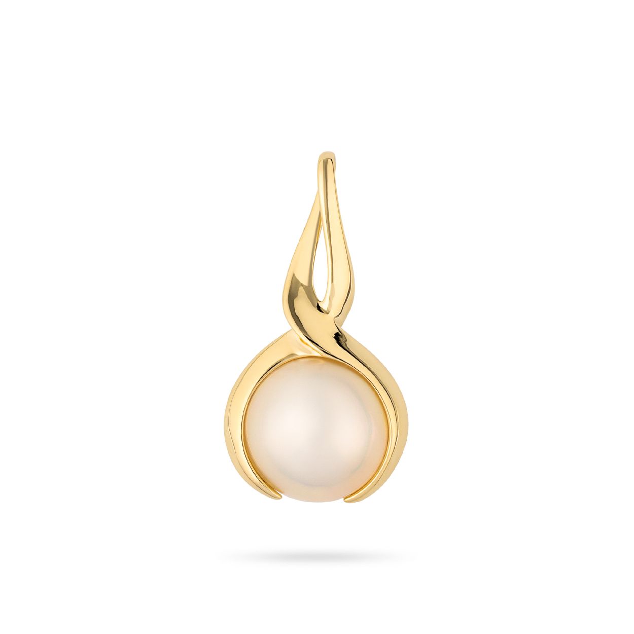 Deze hanger is van het merk Leoni. De kleur van het sieraad is geelgoud. Dit sieraad bevat de edelsteen: zoetwater parel. De kleur van deze edelsteen is: grijs.